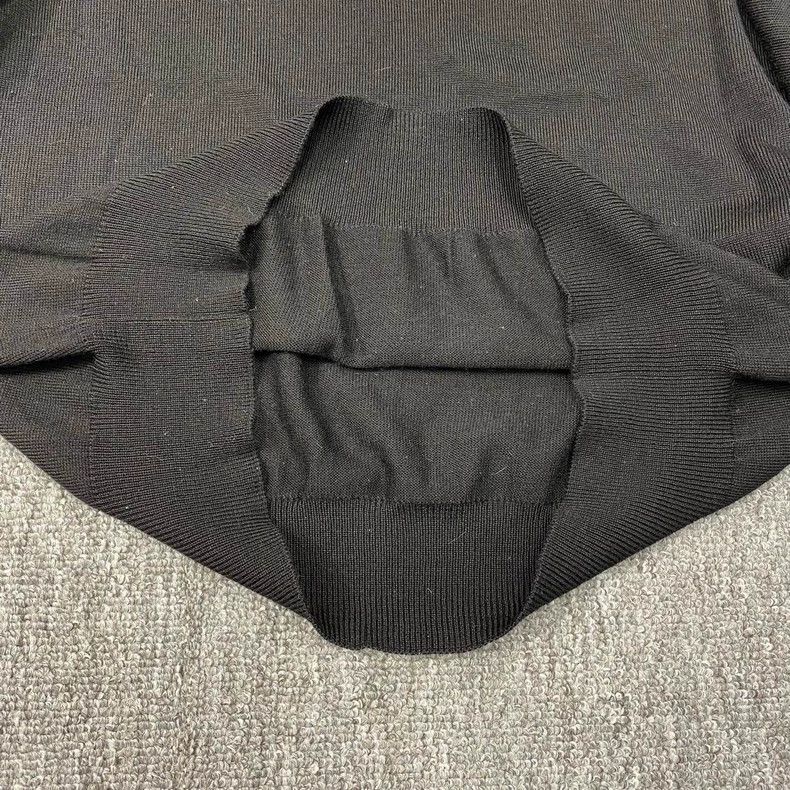 Balenciaga Balenciaga Black Wheat Knit Sweater Size US M / EU 48-50 / 2 - 9 Thumbnail