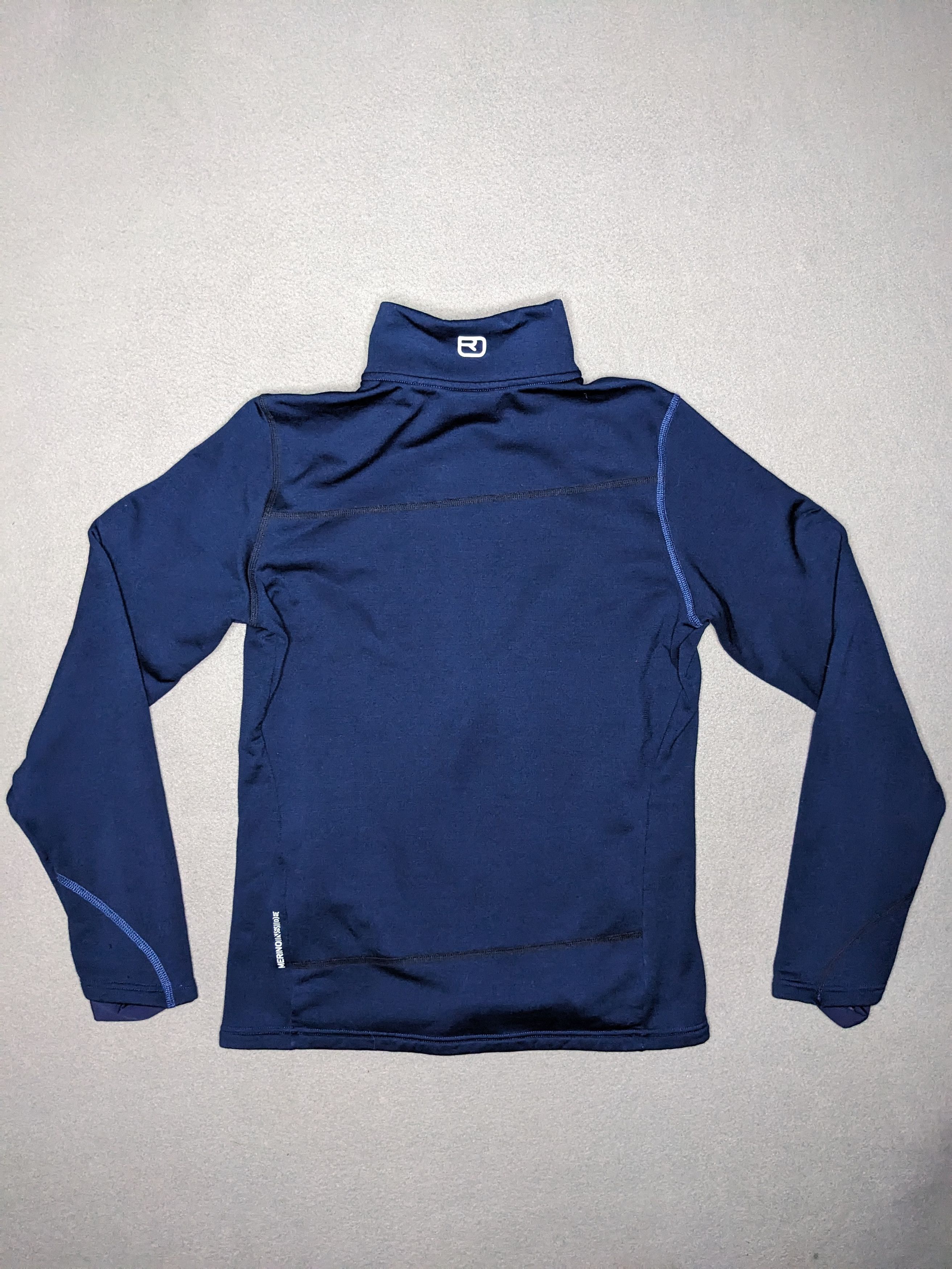 ORTOVOX Ortovox Mens Jacket Wool Full Zip Mock Neck Sweater Small Size US S / EU 44-46 / 1 - 5 Thumbnail