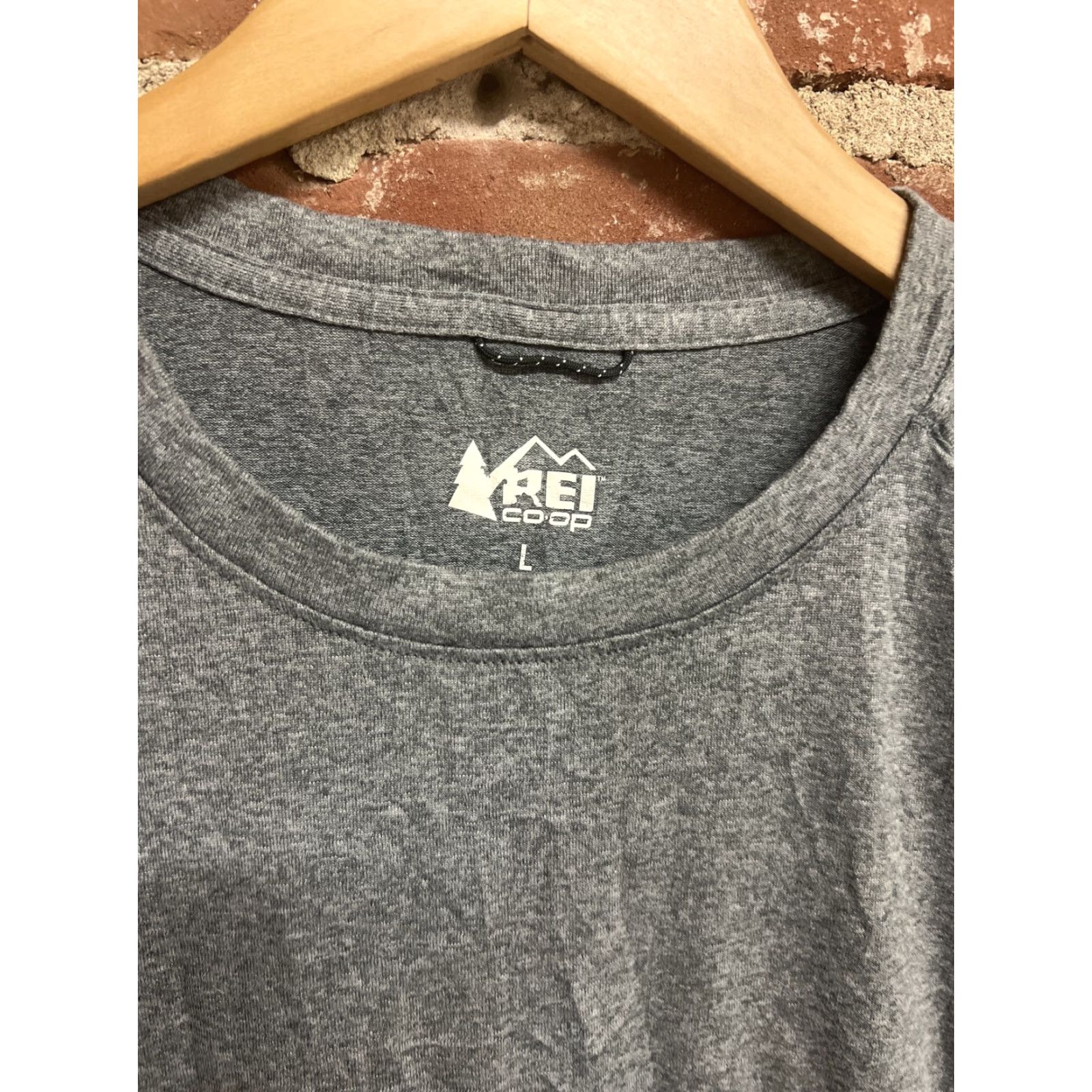 Vintage REI Co-Op Shirt Mens Large Gray Long Sleeve Tee Athletic Baselayer Hiking Size US L / EU 52-54 / 3 - 2 Thumbnail