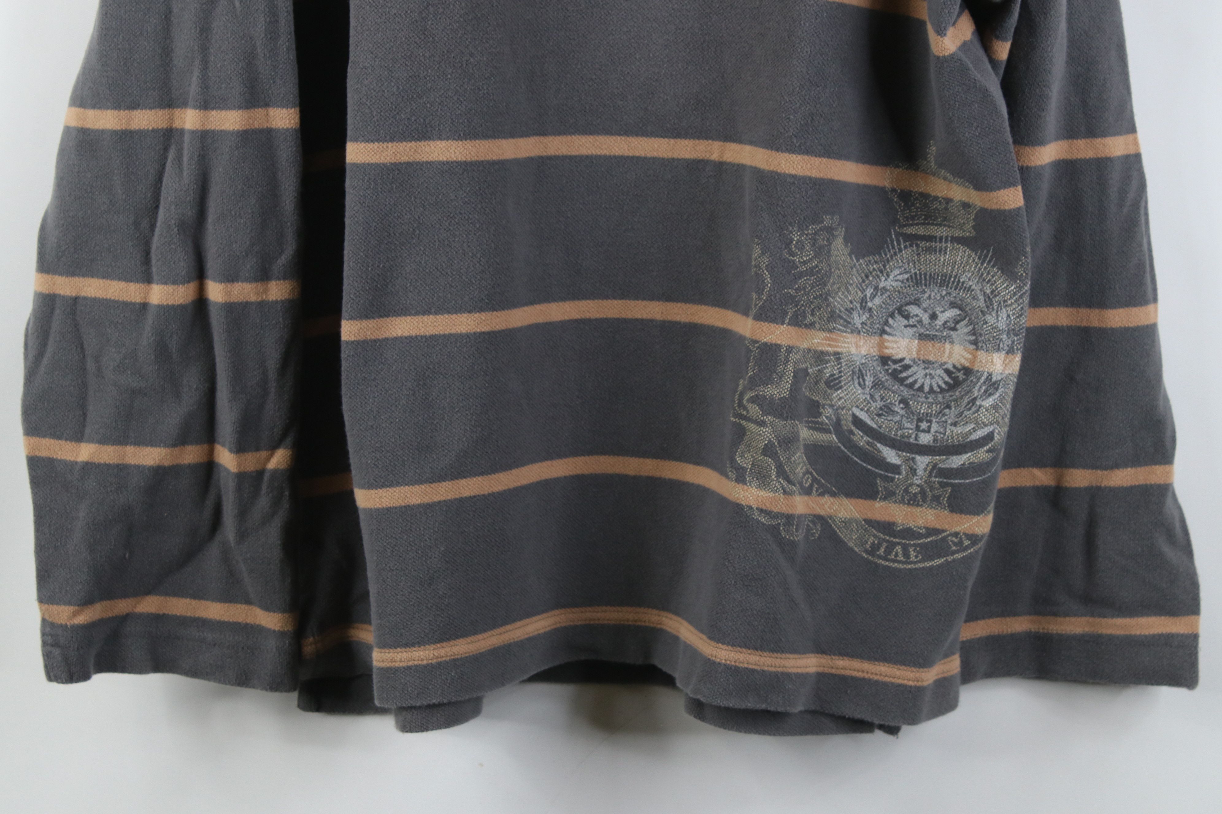 Aeropostale Vintage Y2K Aeropostale Lion Knit Long Sleeve Rugby Polo Size US XL / EU 56 / 4 - 3 Thumbnail