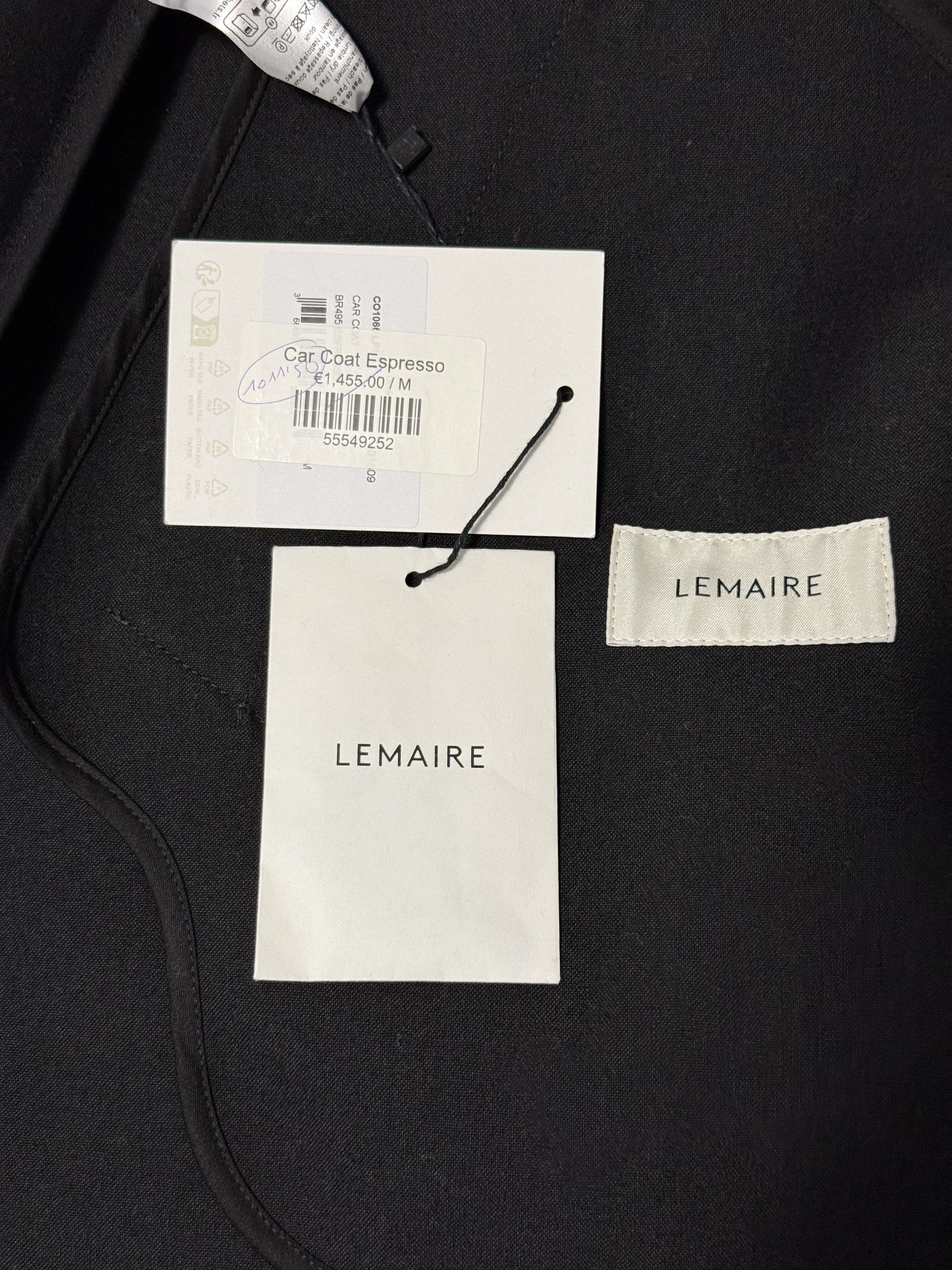 Lemaire FW24 Lemaire Car Coat - Espresso Size US M / EU 48-50 / 2 - 13 Thumbnail