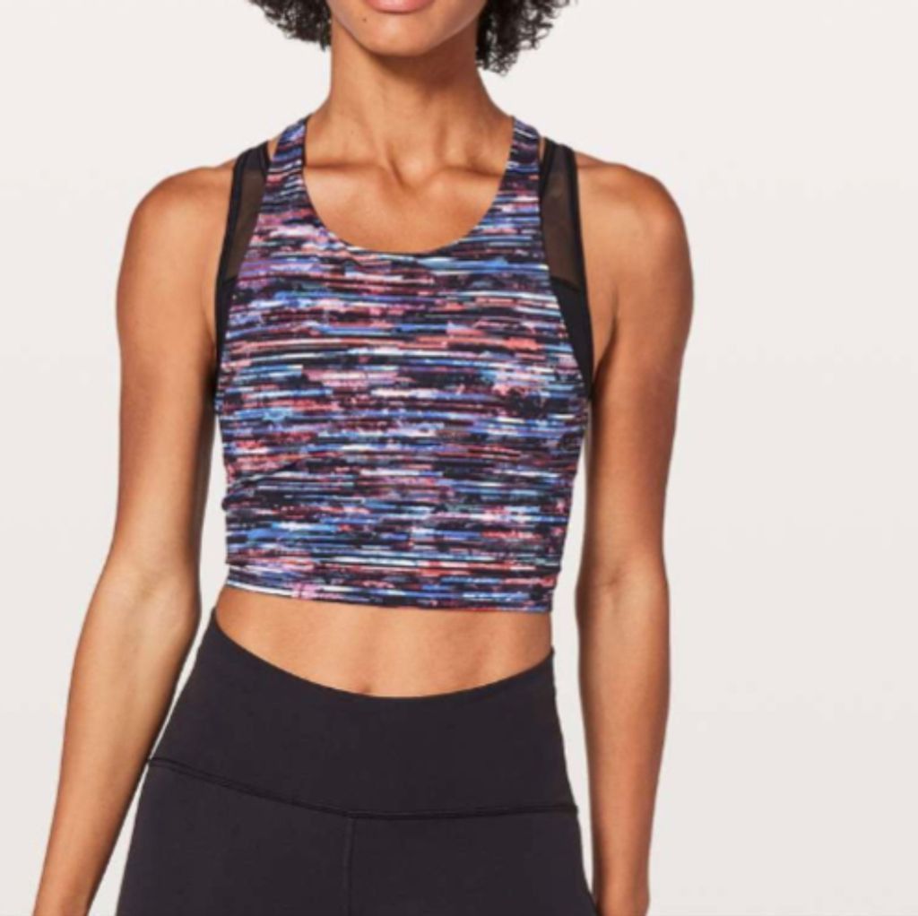 Lululemon Lululemon break free tank nulux hinshu alpine multi size 8 Size M / US 6-8 / IT 42-44 - 2 Thumbnail
