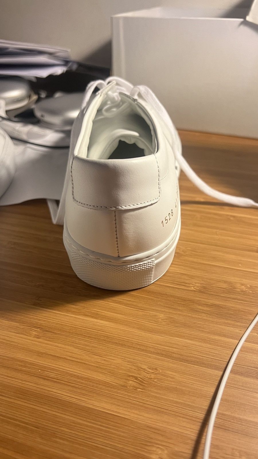 Common Projects Common Projects Original Achilles Low White Size US 8 / EU 41 - 8 Thumbnail