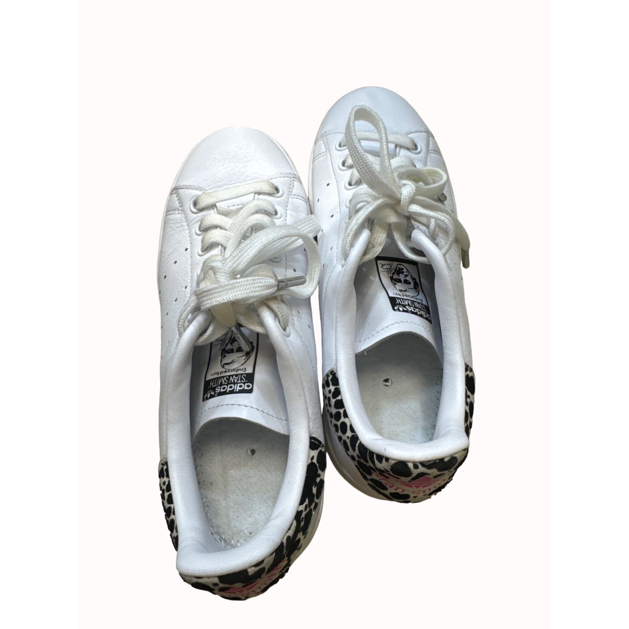 Adidas Adidas Stan Smith Leopard print women’s white shoe sneakers Size US 6.5 / IT 36.5 - 8 Thumbnail