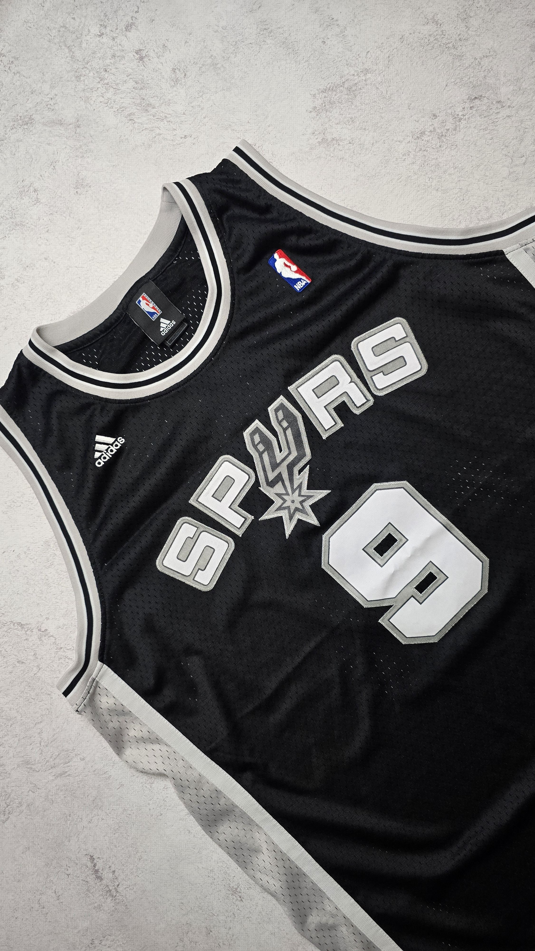 Adidas Adidas San Antonio Spurs Tony Parker #9 NBA Swingman Jersey Size US XXL / EU 58 / 5 - 9 Thumbnail