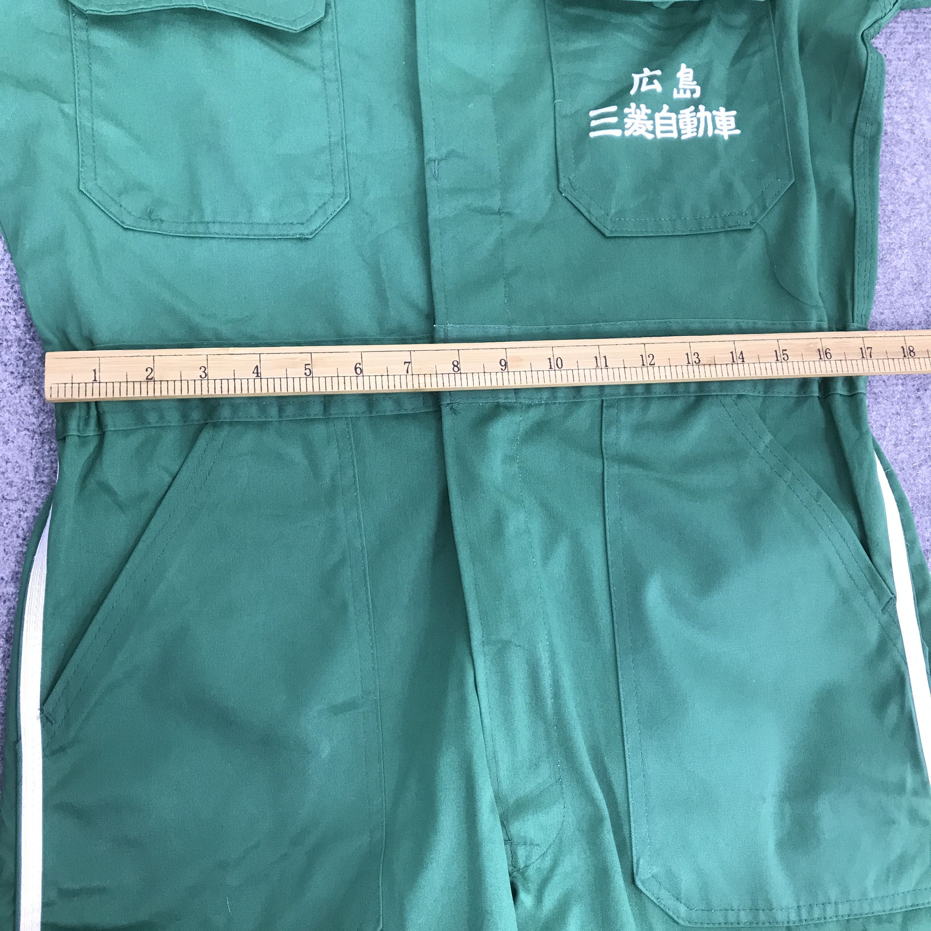 Japanese Brand Vtg mitsubishi motor racing button coverall K65B10 Size US L / EU 52-54 / 3 - 8 Thumbnail