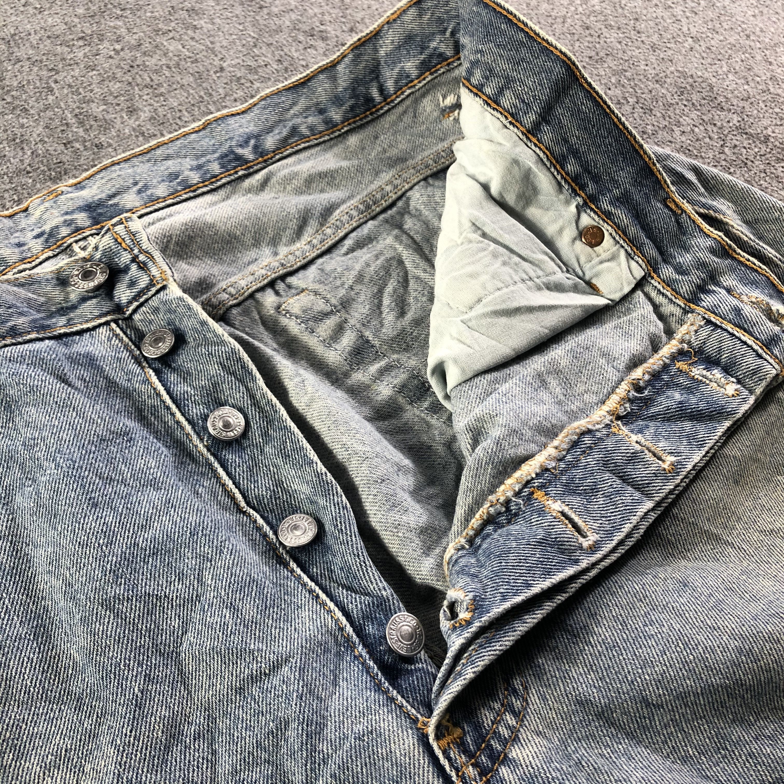 Levi's 90s Vintage Levis 501 Jeans-J3781 Size US 37 - 9 Thumbnail
