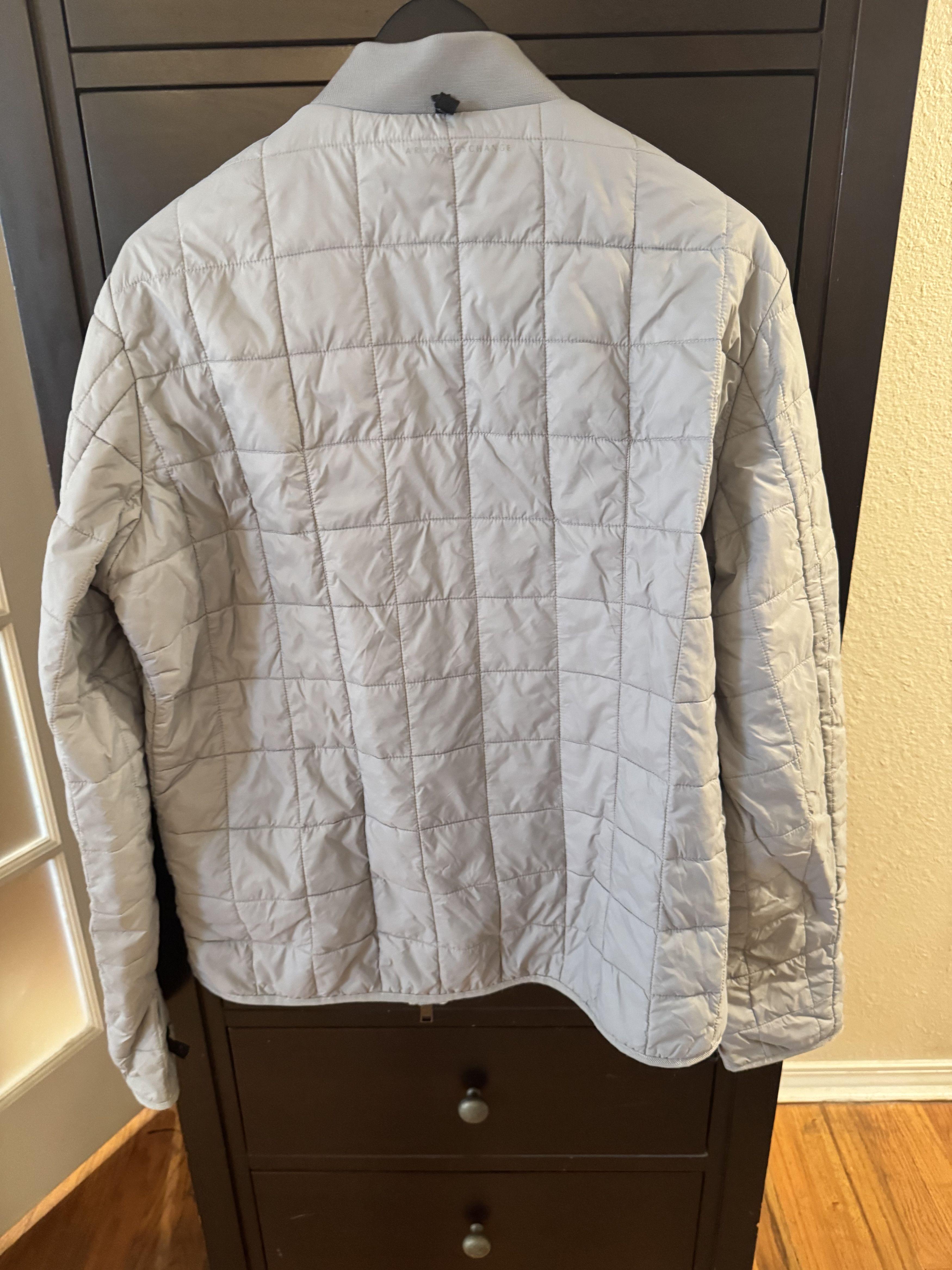 Armani Exchange Armani Exchange Light Grey Jacket XL Size US XL / EU 56 / 4 - 7 Thumbnail