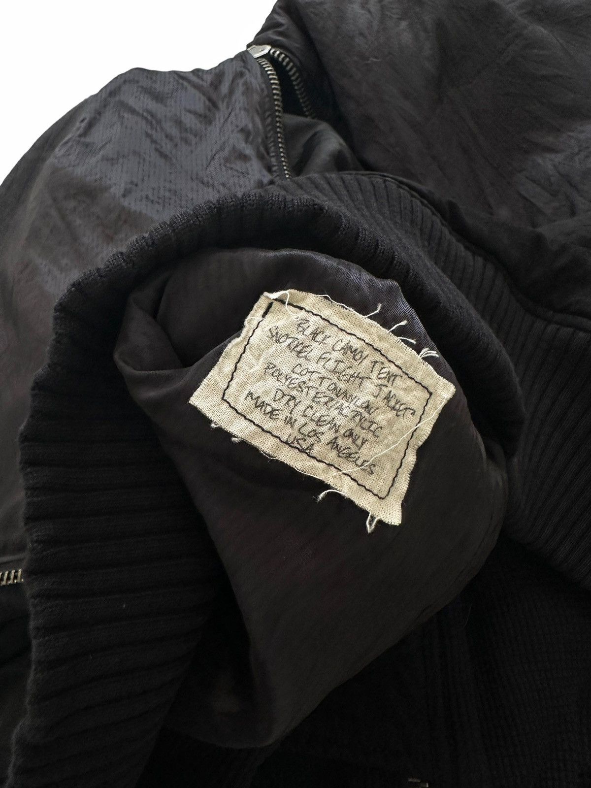 Greg Lauren Black Camo Tent Snorkel Flight Parka Size US M / EU 48-50 / 2 - 8 Thumbnail