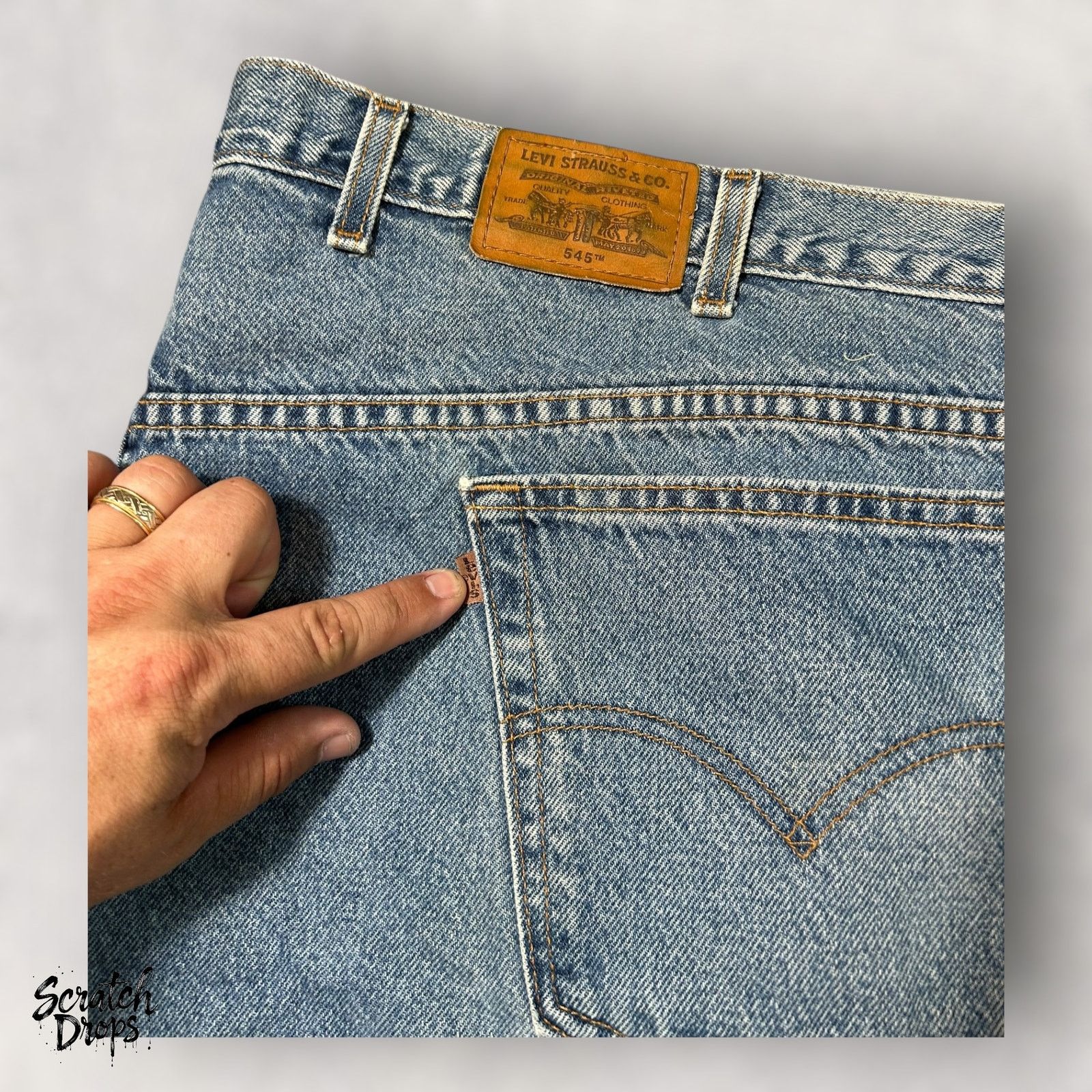 Levi's Vintage Levi's Strauss Signature 545 Men's Jeans W56 L32 Size US 38 / EU 54 - 2 Thumbnail