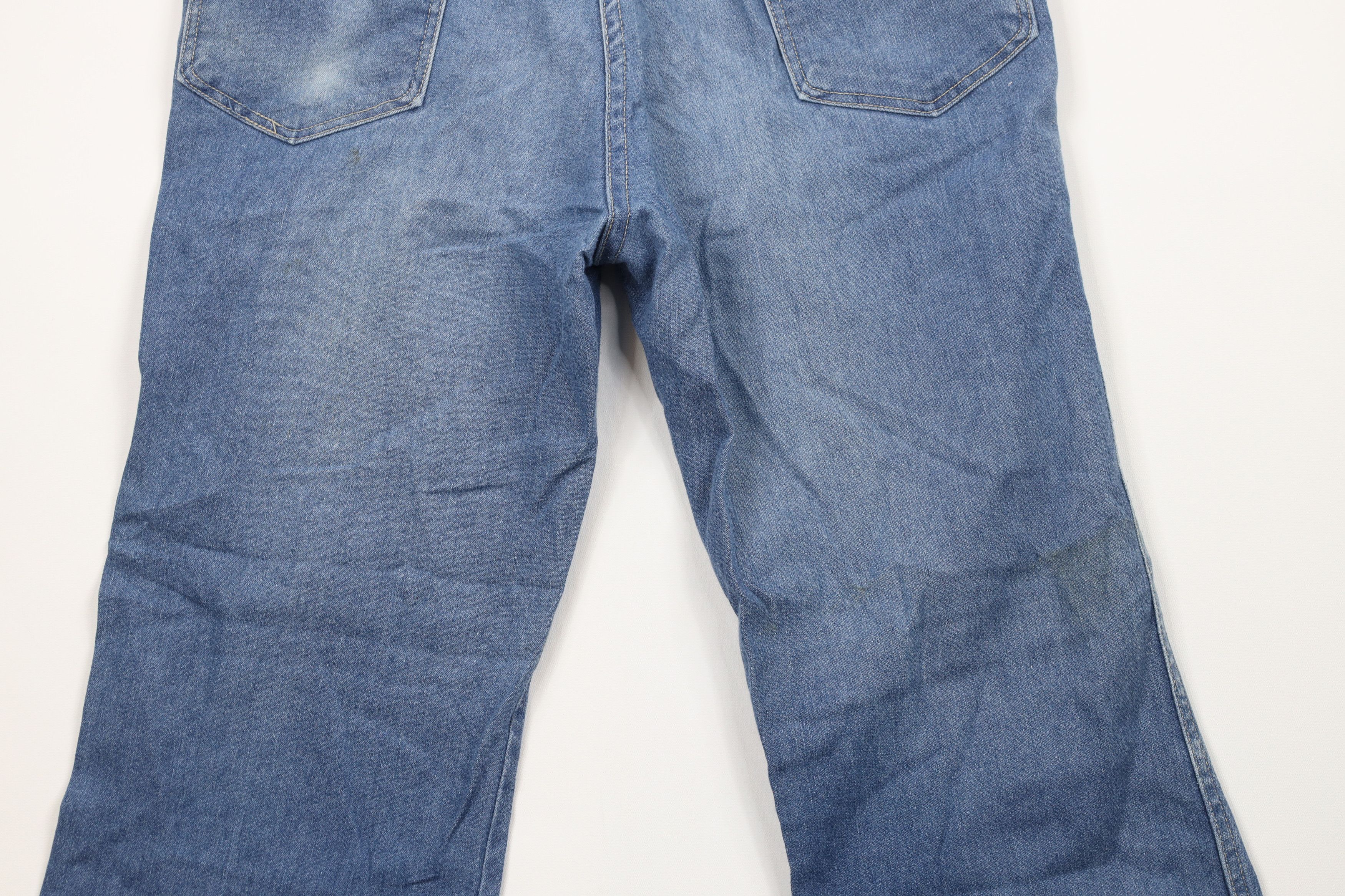 Vintage Vintage 70s Streetwear Wide Leg Bell Bottoms Jeans USA Size US 34 / EU 50 - 11 Thumbnail