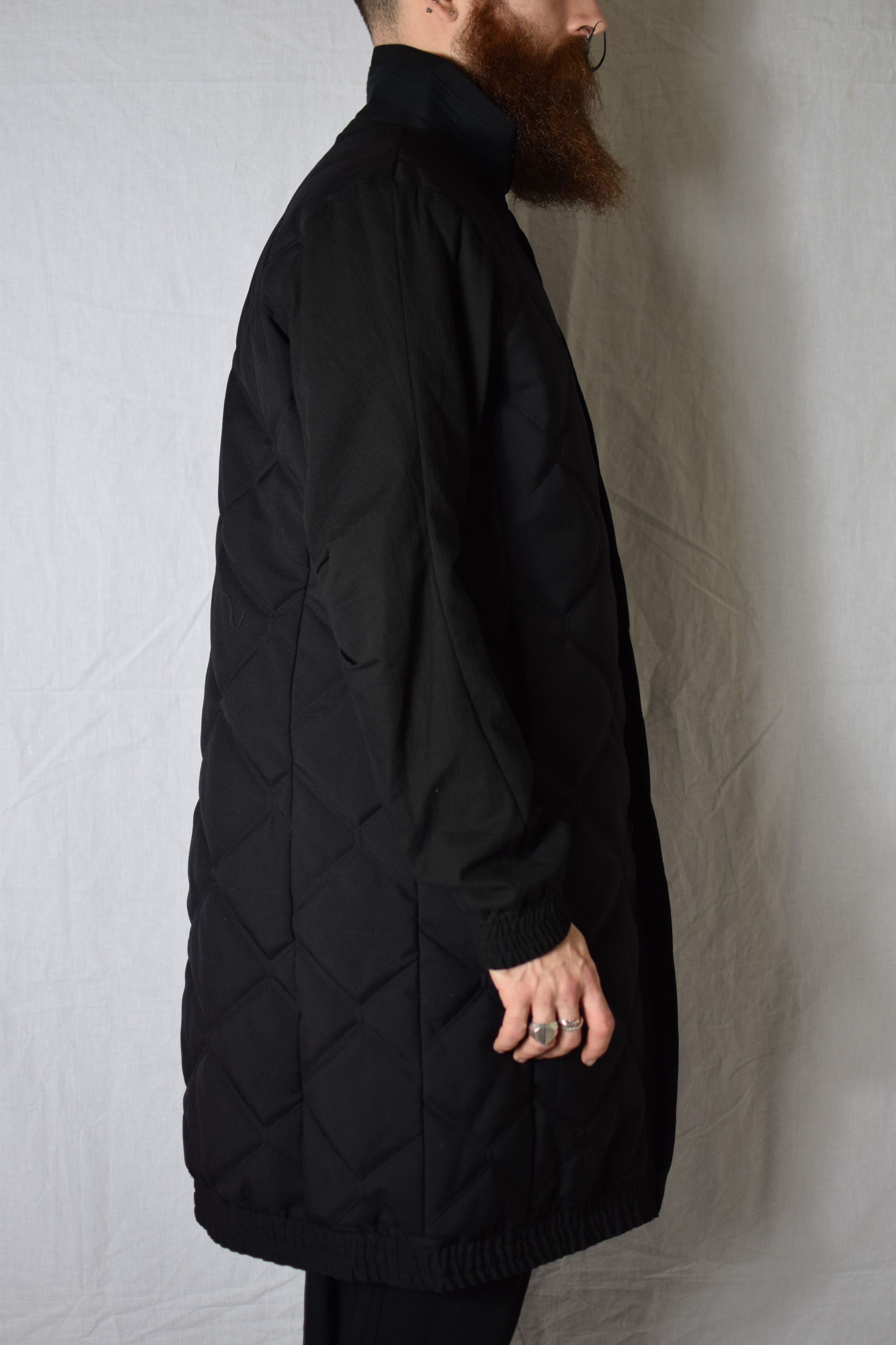 Devoa Devoa AW24 Quilted Wool Coat - CTE-YWGL Size US L / EU 52-54 / 3 - 7 Thumbnail