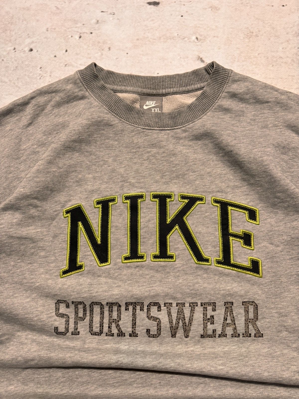 Nike × Vintage NIKE VINTAGE CENTER LOGO OVERSIZE BOXY SWEATSHIRT Size US XL / EU 56 / 4 - 5 Thumbnail
