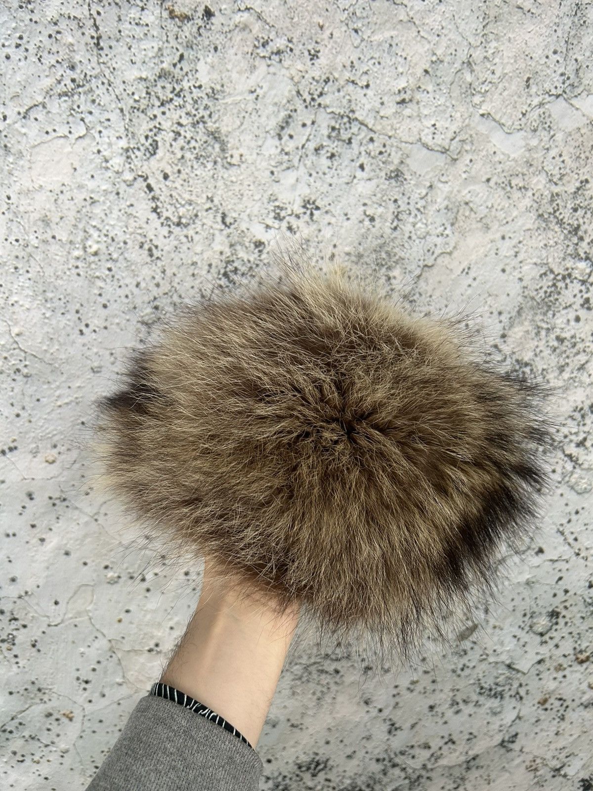 Japanese Brand Vintage Avantgarde Fur Hat 90s Japanese Handmade Hype Size ONE SIZE - 2 Thumbnail