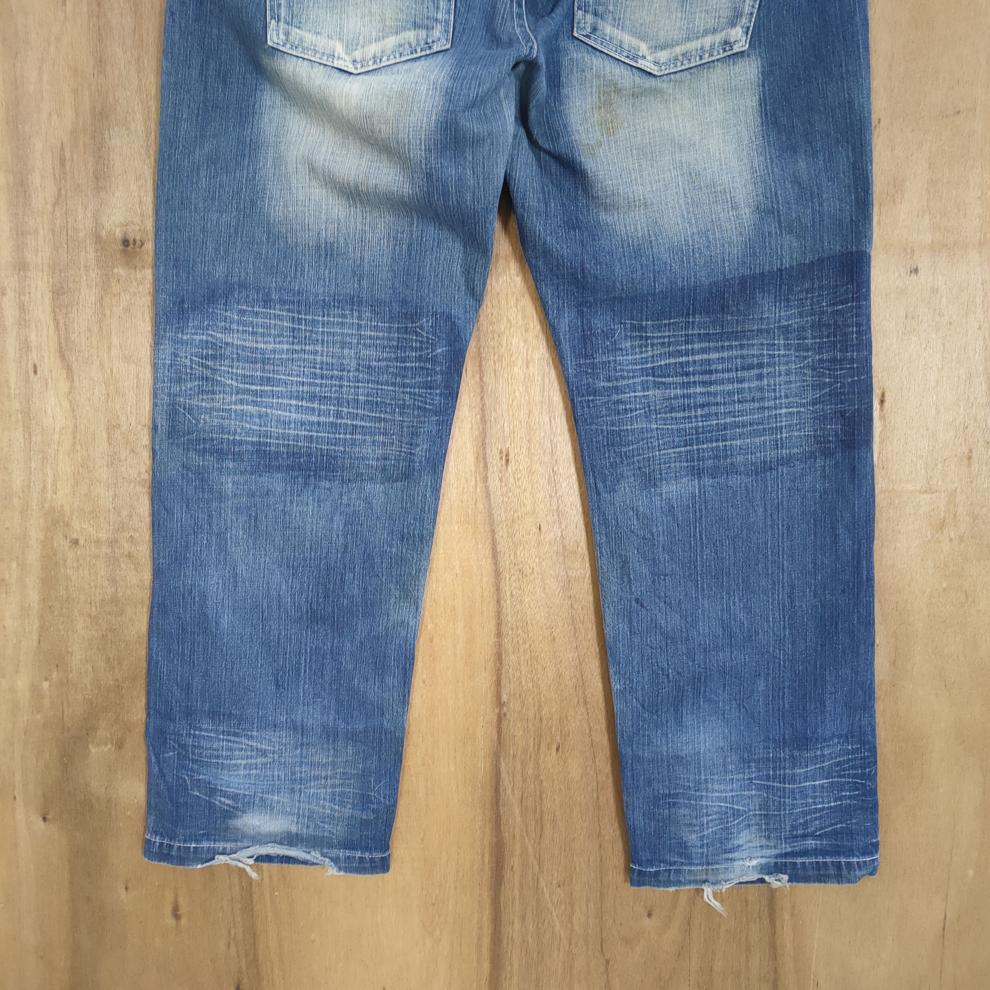 Karl Kani W42 💥 VINTAGE KARL KANI DISTRESSED DENIM JEAN PANTS Size US 42 / EU 58 - 10 Thumbnail