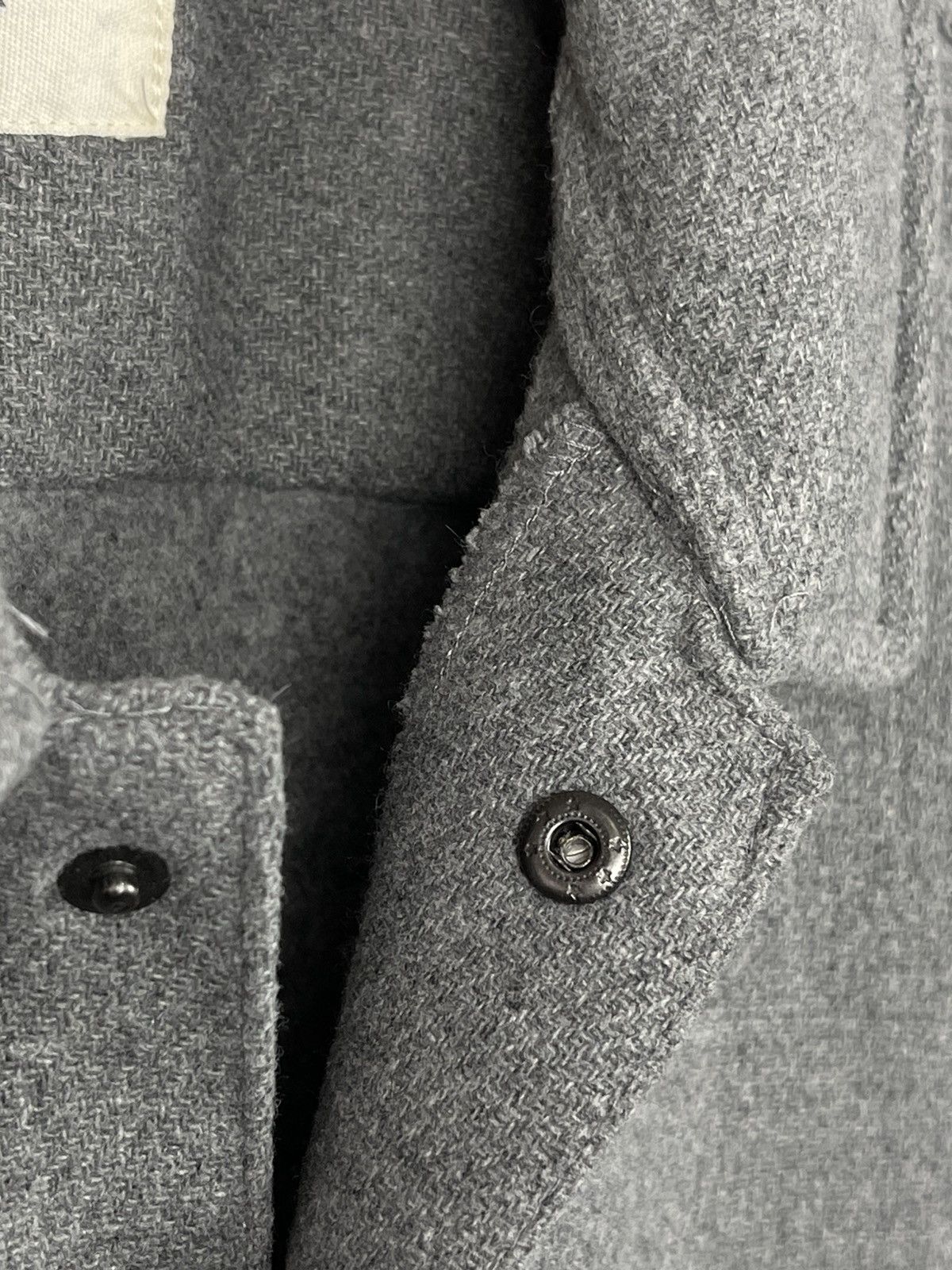 Folk FOLK Grey Wool Overshirt Coat Jacket Men’s Size 4 Size US L / EU 52-54 / 3 - 13 Thumbnail