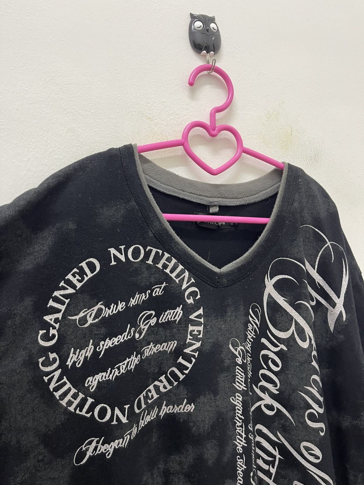 14th Addiction Vintage TIME STEP Glitter Poem ifsixwasnine LGB Hysteric Size US L / EU 52-54 / 3 - 3 Thumbnail
