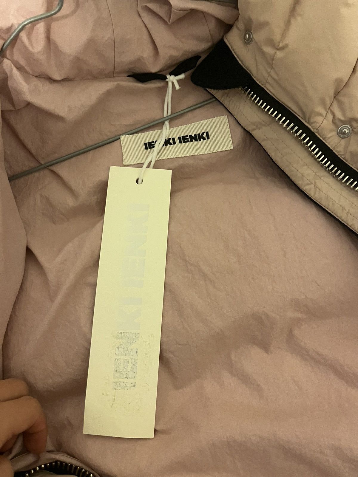 IENKI IENKI IENKI IENKI Pink Michlin Down Jacket Size XS / US 0-2 / IT 36-38 - 2 Thumbnail