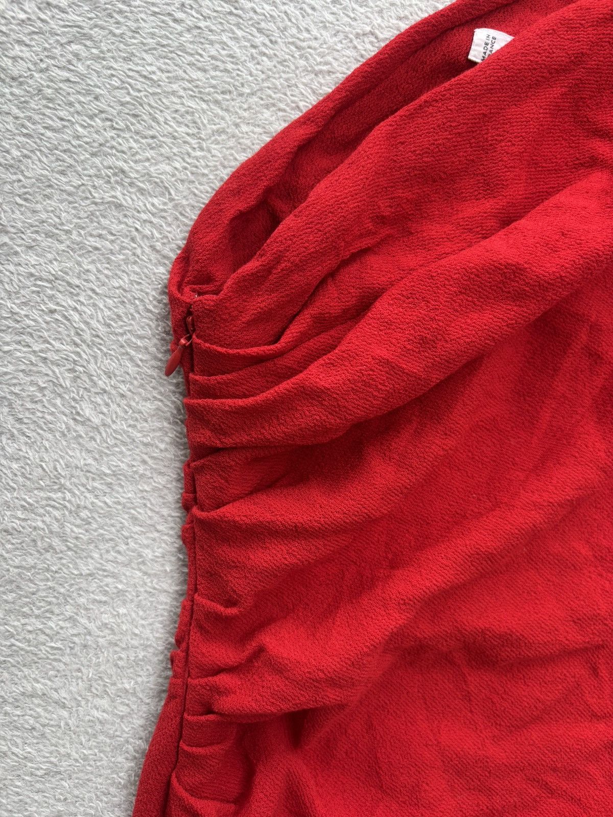 Yves Saint Laurent F/W 1994- Rive Gauche Couture- YSL- Asymmetrical Top Size XS / US 0-2 / IT 36-38 - 7 Thumbnail