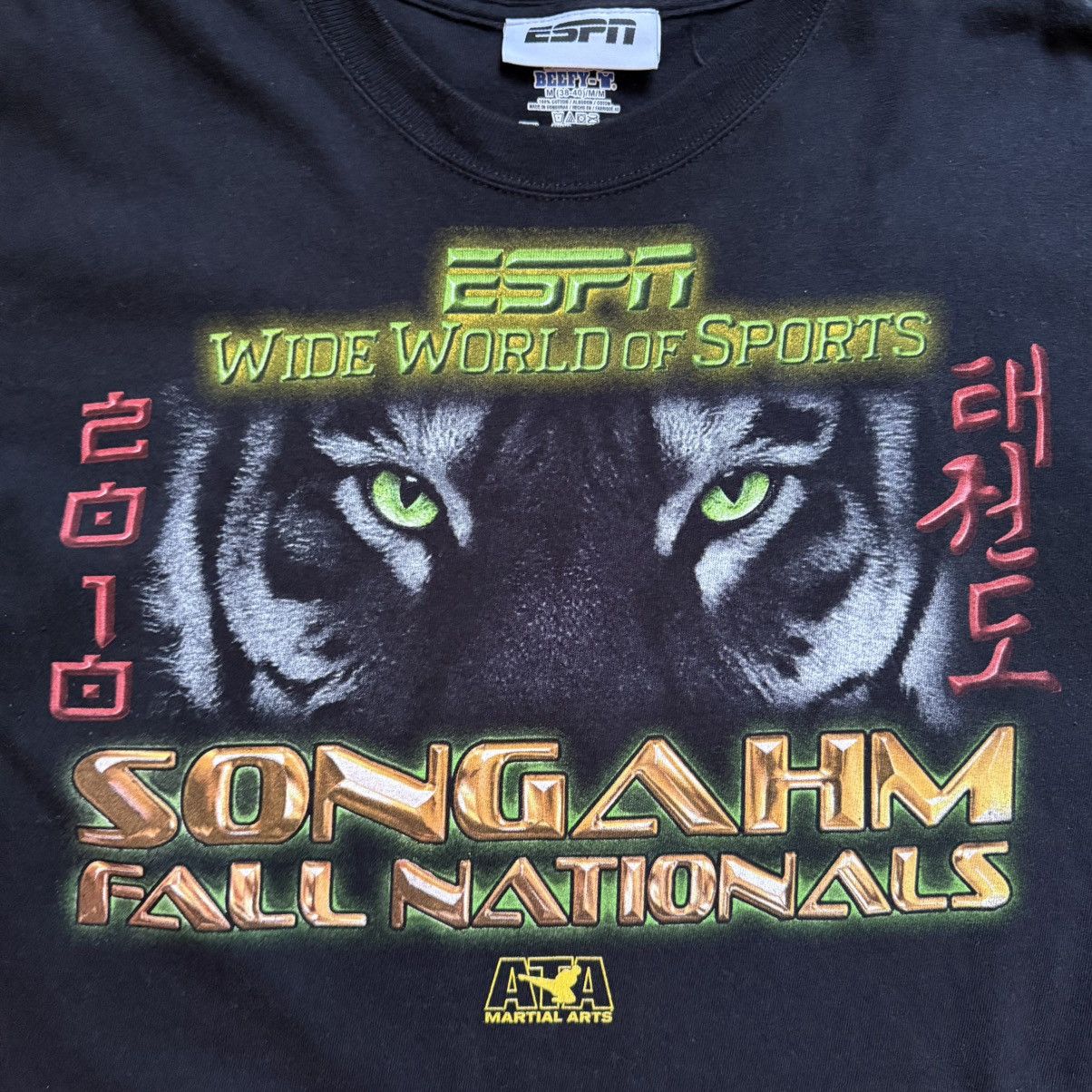 Hanes Vintage ESPN Songahm Fall Nationals Taekwondo T-Shirt Size US M / EU 48-50 / 2 - 4 Thumbnail
