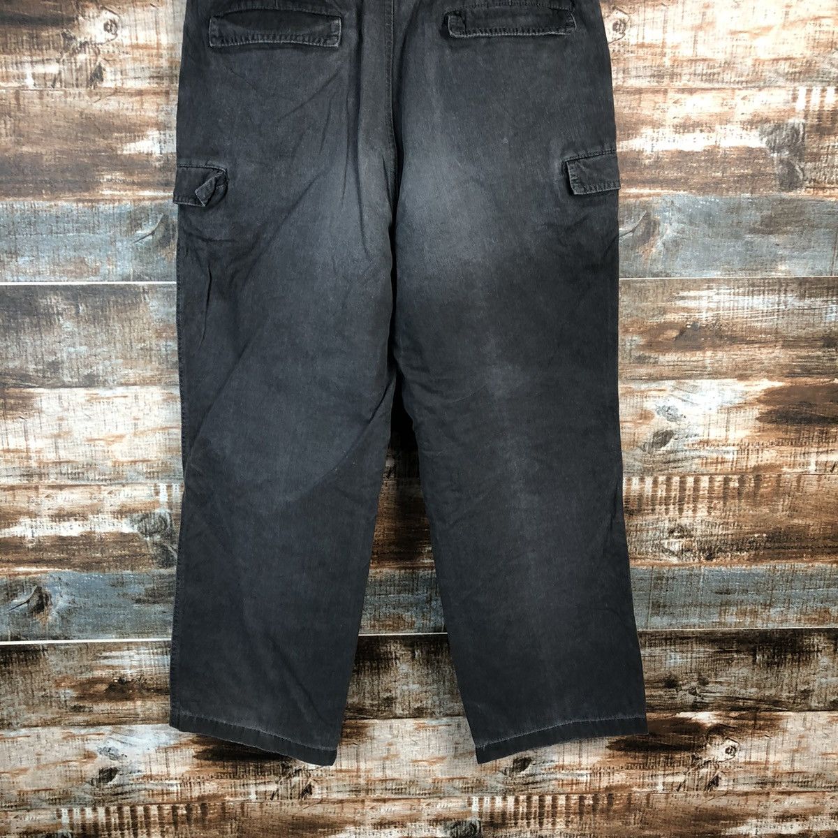 Japanese Brand Polo Grey Cargo Multipocket Pants #A1398 Size US 32 / EU 48 - 17 Thumbnail
