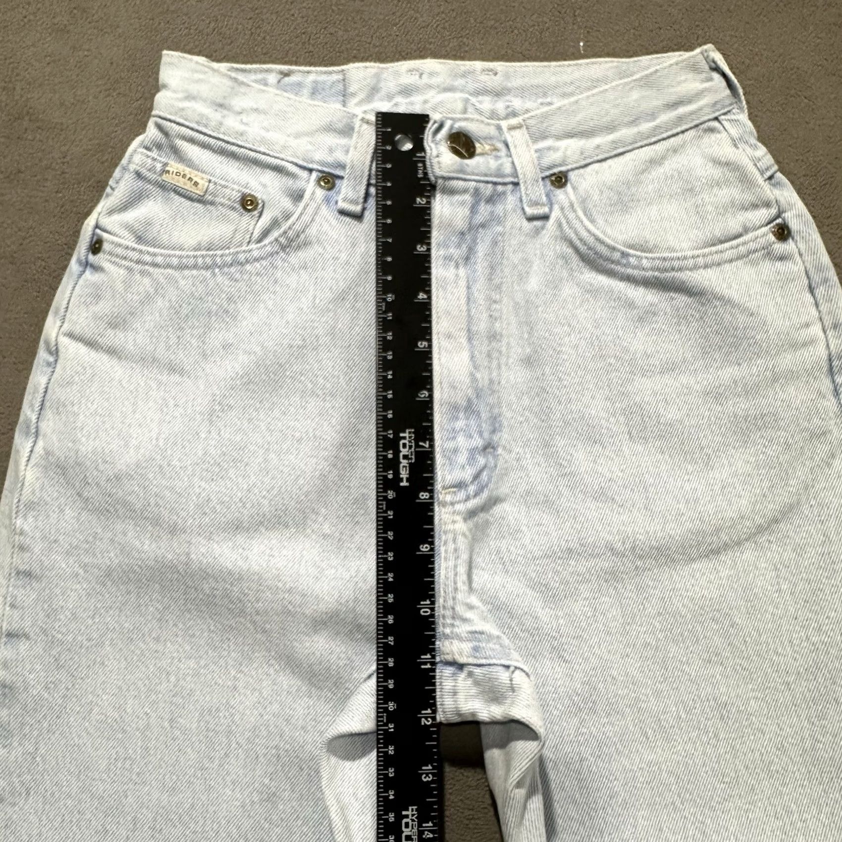 Lee VINTAGE Lee Riders Jeans Womens 7 Medium (24) Light Wash GUC Size 28" / US 6 / IT 42 - 6 Thumbnail