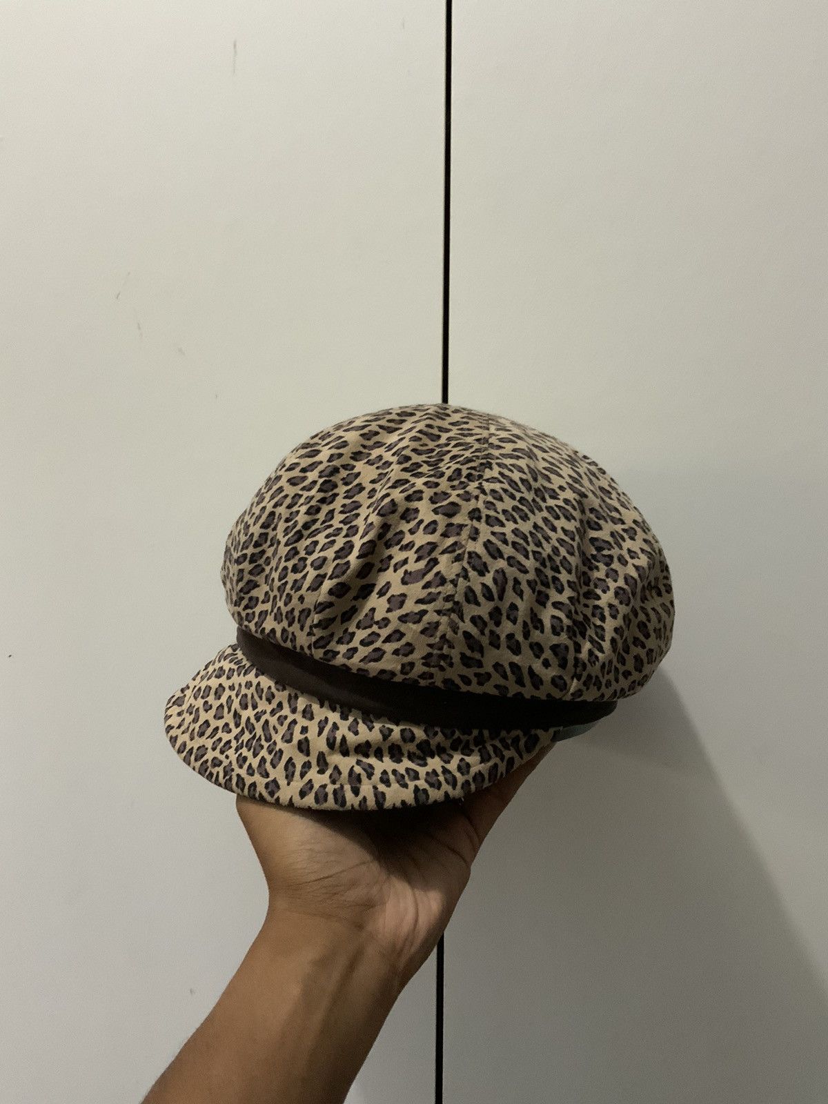 Hat Club Toray Ecsaine Leopard Japan Made Hat Size ONE SIZE - 1 Thumbnail