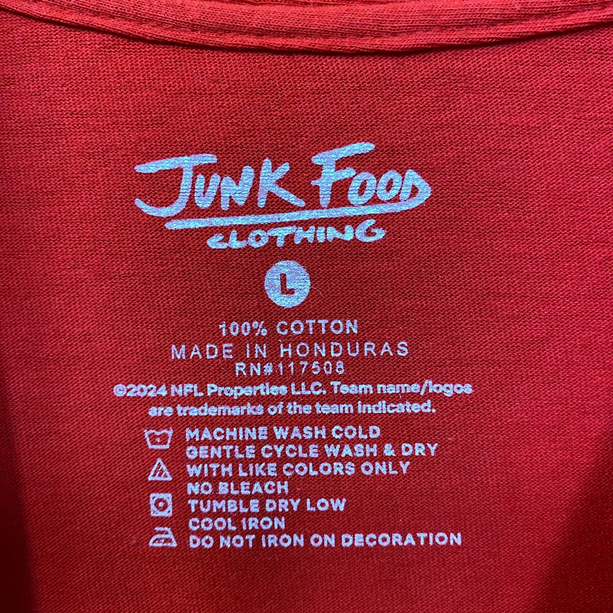 Junk Food Junk Food Clothing Kansas City Chiefs Graphic T-Shirt Large Size US L / EU 52-54 / 3 - 5 Thumbnail