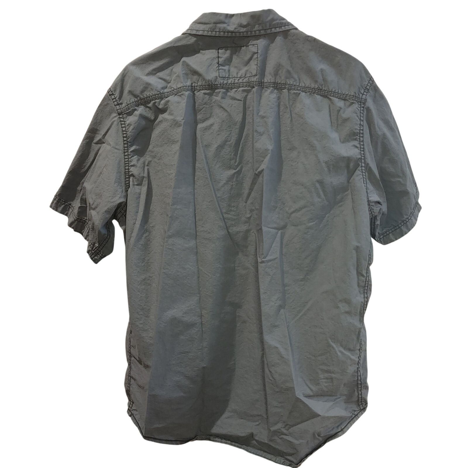 Timberland Timberland Men LG Dark Grey Denim Short Sleeve Polo Size US L / EU 52-54 / 3 - 2 Thumbnail