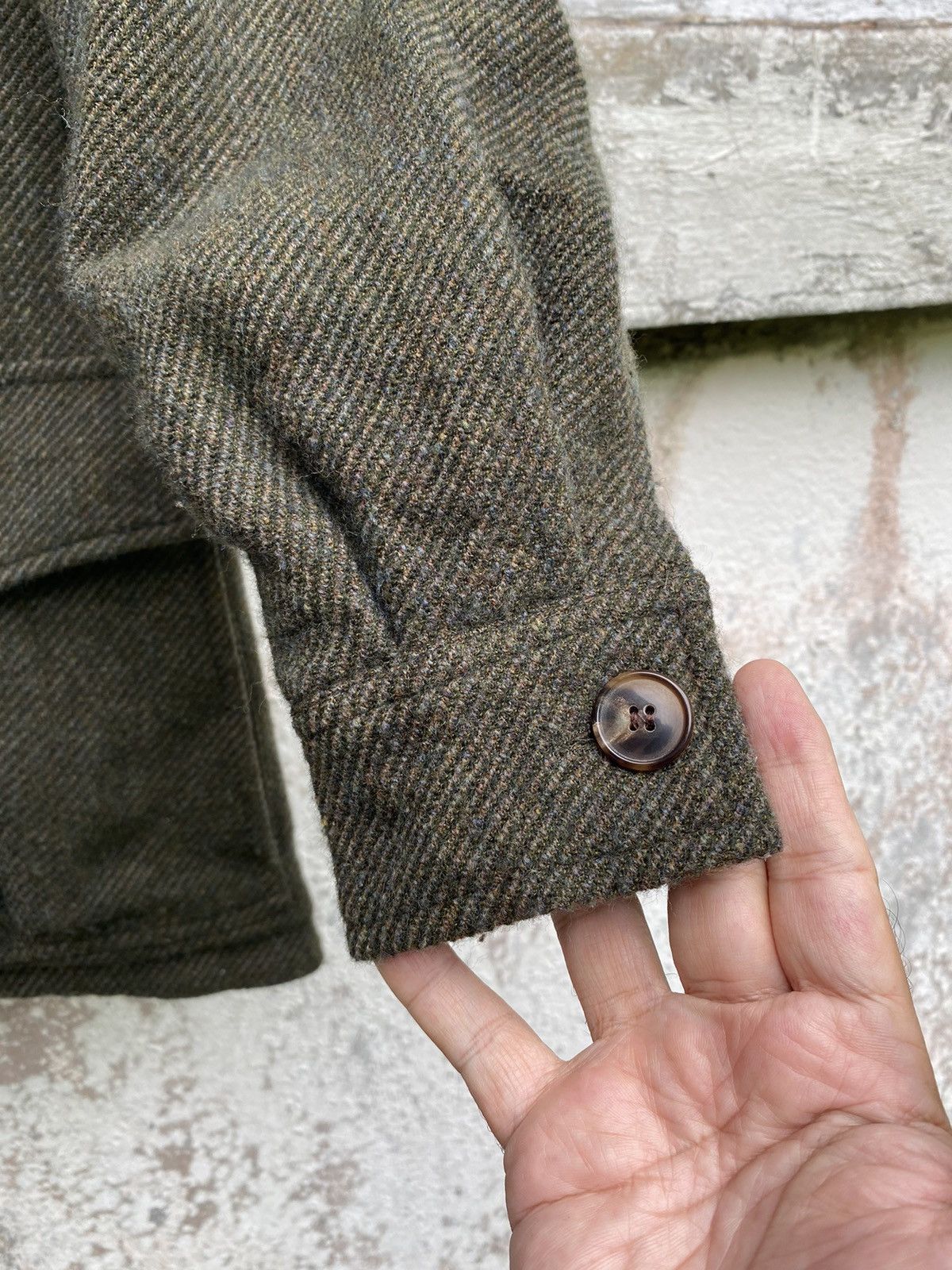 Luciano Barbera Nice Design Luciano Barbera Wool Field Jacket Size US S / EU 44-46 / 1 - 5 Thumbnail