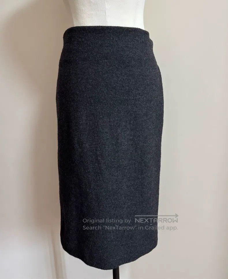 Vivienne Westwood Vivienne Westwood size M Gray wool half skirt, show model h Size 27" / US 4 / IT 40 - 2 Thumbnail
