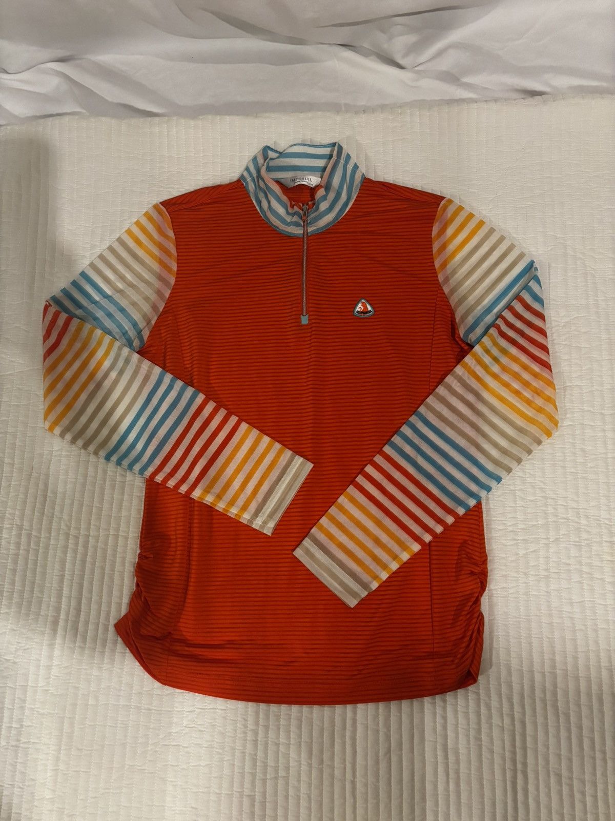 Imperial Long sleeve shirt with quarter zipper.wt416 Size S / US 4 / IT 40 - 1 Thumbnail