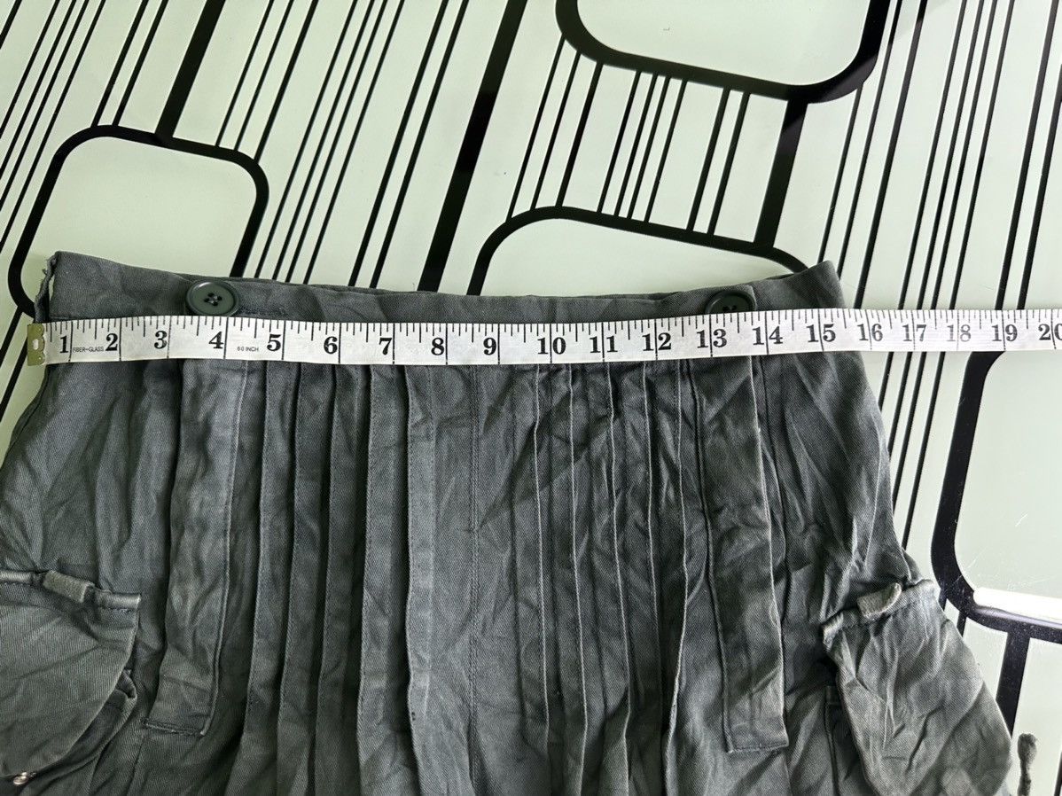 Issey Miyake × Japanese Brand × Sunao Kuwahara Vintage Sunao Kuwahara Tactical Cargo Skirt Size 34" / US 12 / IT 48 - 10 Thumbnail