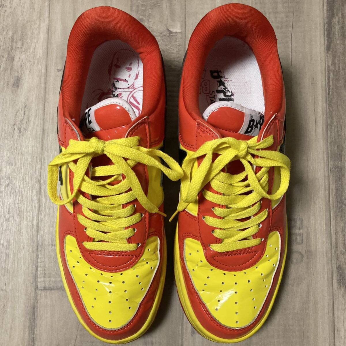 Bape × Marvel Comics × Nigo BAPE × MARVEL COMICS IronMan BAPESTA patent leather sneakers Size US 10.5 / EU 43-44 - 4 Thumbnail