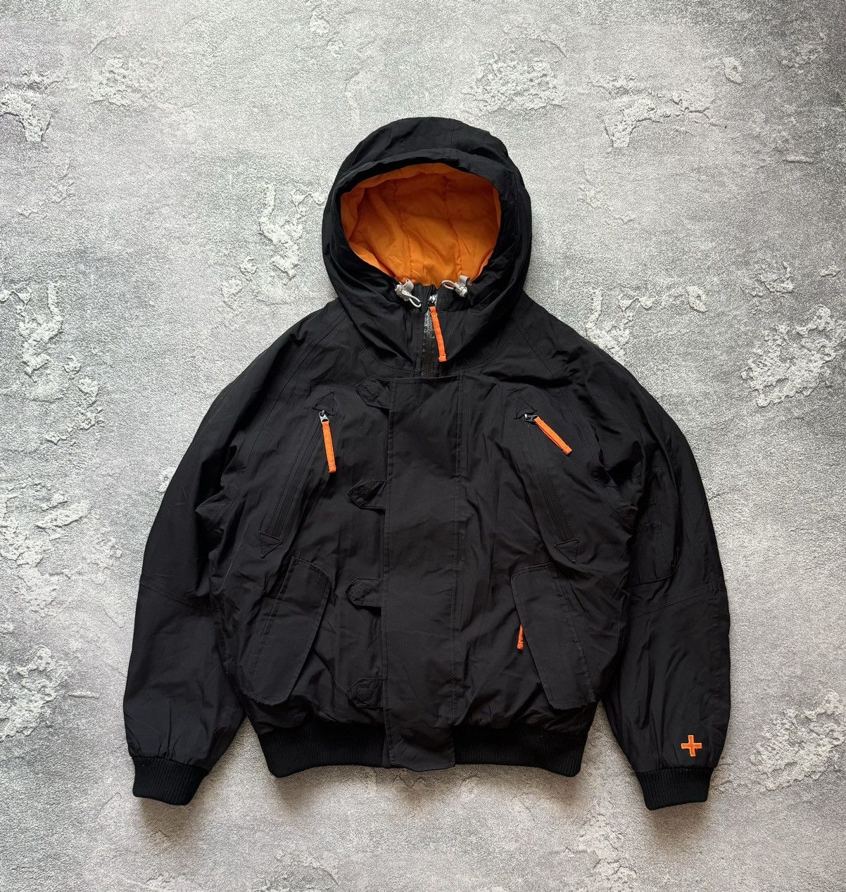 Jean Charles De Castelbajac × Vintage JC de Castelbajac & Rossignol M cargo jacket bomber hooded Size US M / EU 48-50 / 2 - 7 Thumbnail