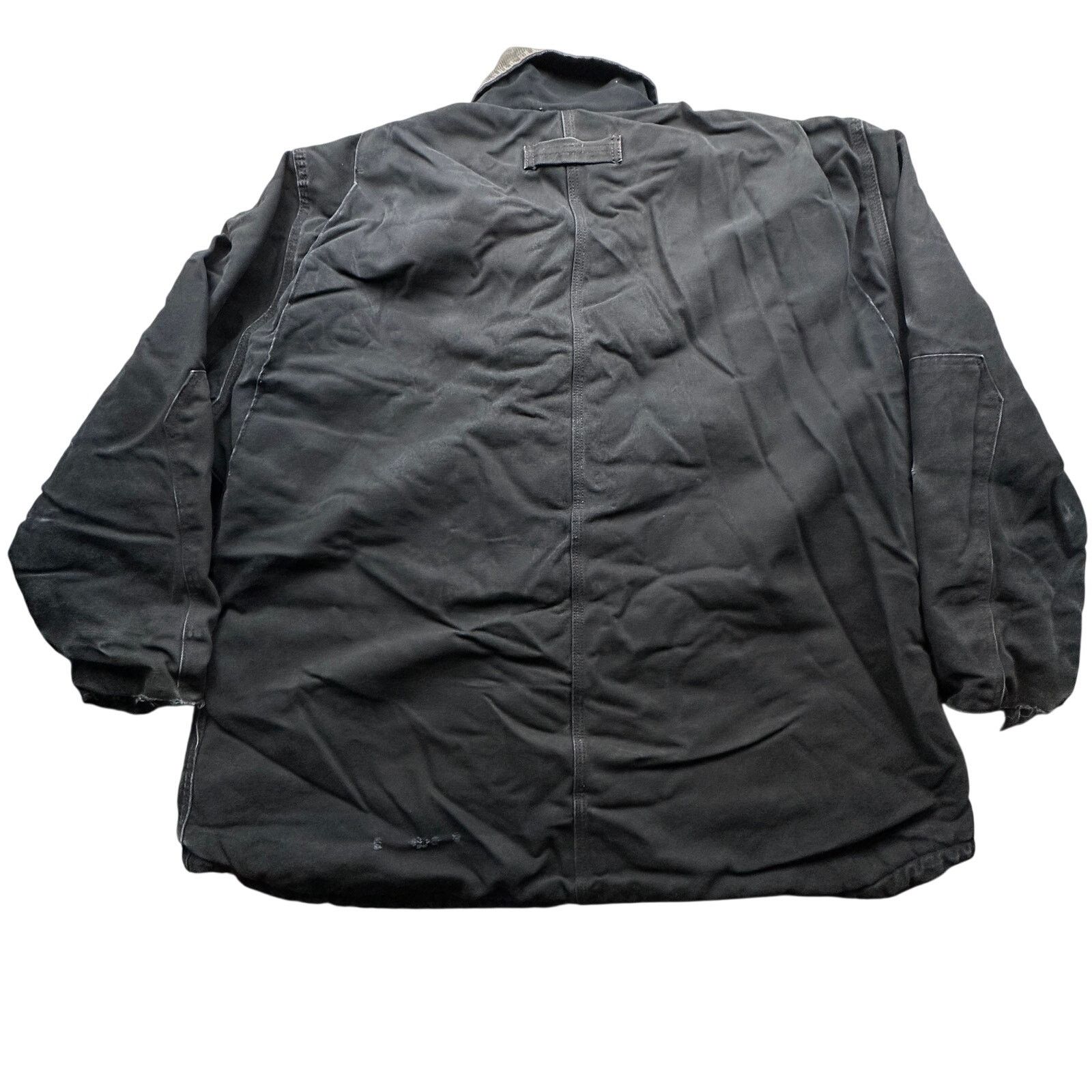 Dickies Vintage Dickies Work Chore Coat Jacket Mens 2XL Distressed Size US XXL / EU 58 / 5 - 2 Thumbnail
