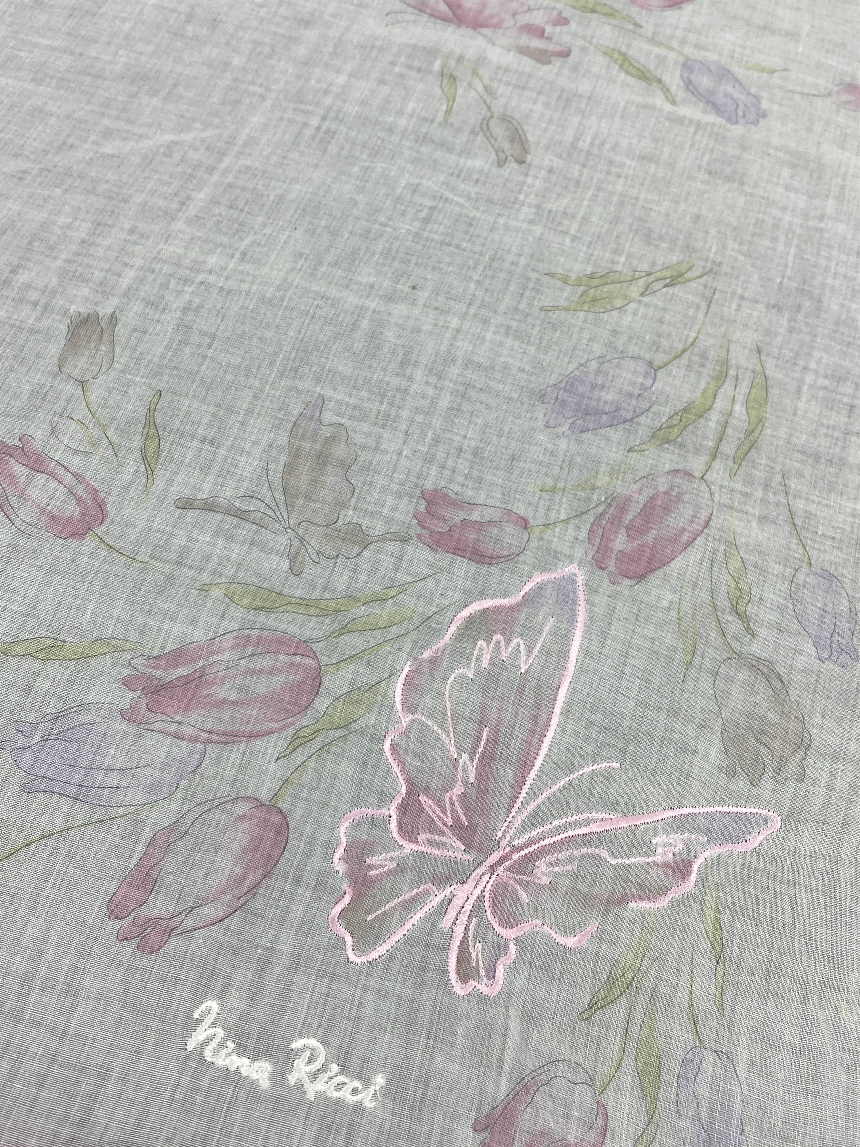 Other Vintage Nina Ricci Handkerchief Neckerchief KT0290 Size ONE SIZE - 7 Thumbnail