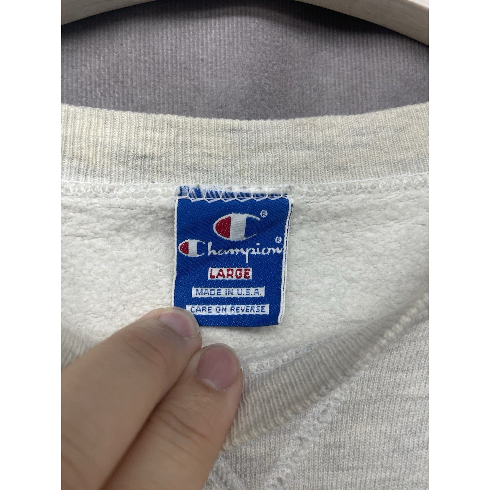 Champion Vintage 90s Champion Reverse Weave Wisconsin Badgers Footbal Size US L / EU 52-54 / 3 - 4 Thumbnail