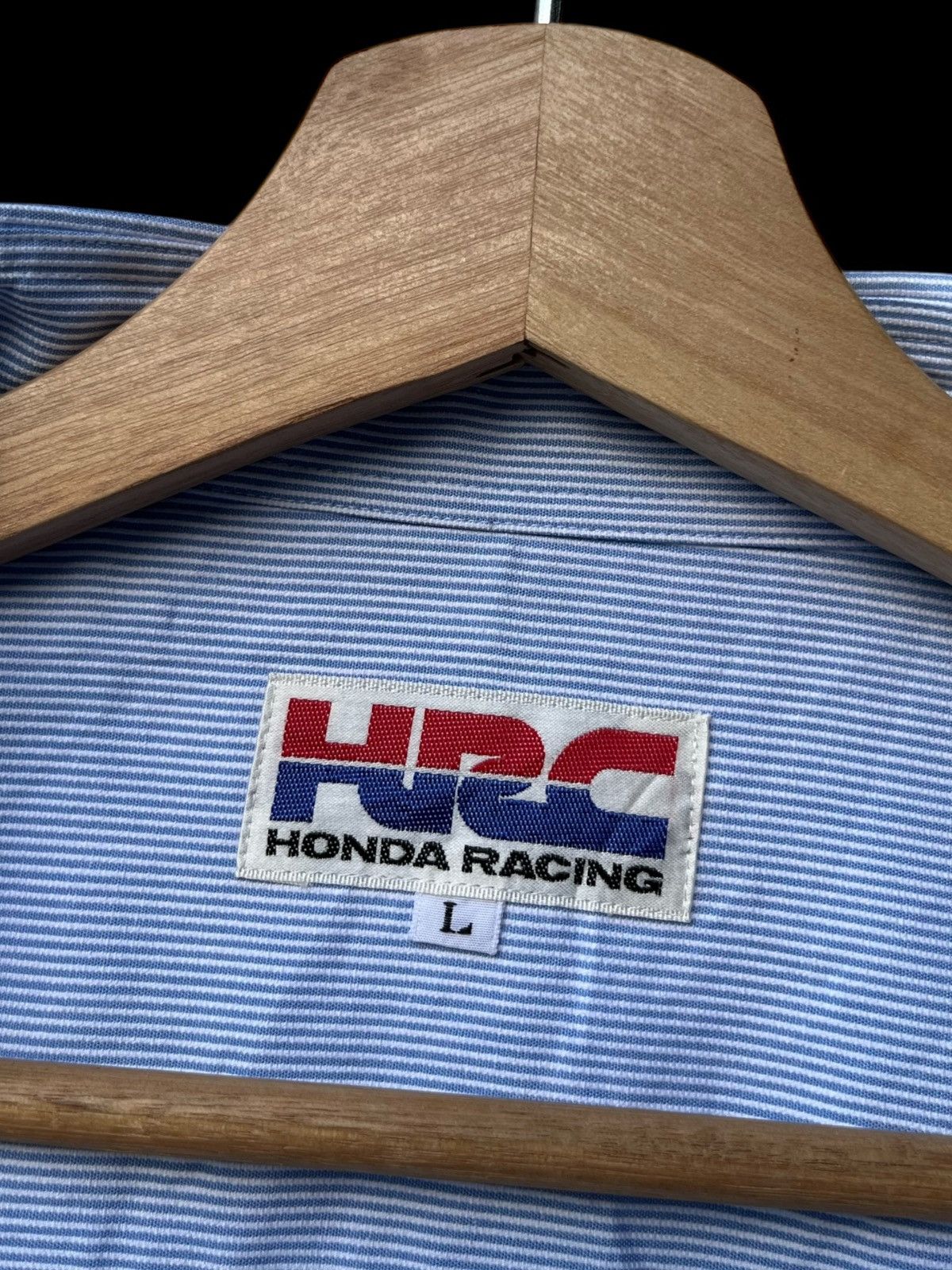 Honda Team HRC Honda Racing Pinstripes Work Shirt Size US L / EU 52-54 / 3 - 7 Thumbnail