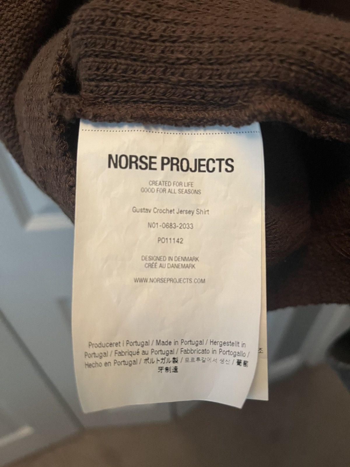 Norse Projects Gustav - Crochet Jersey Shirt Size US XL / EU 56 / 4 - 4 Thumbnail