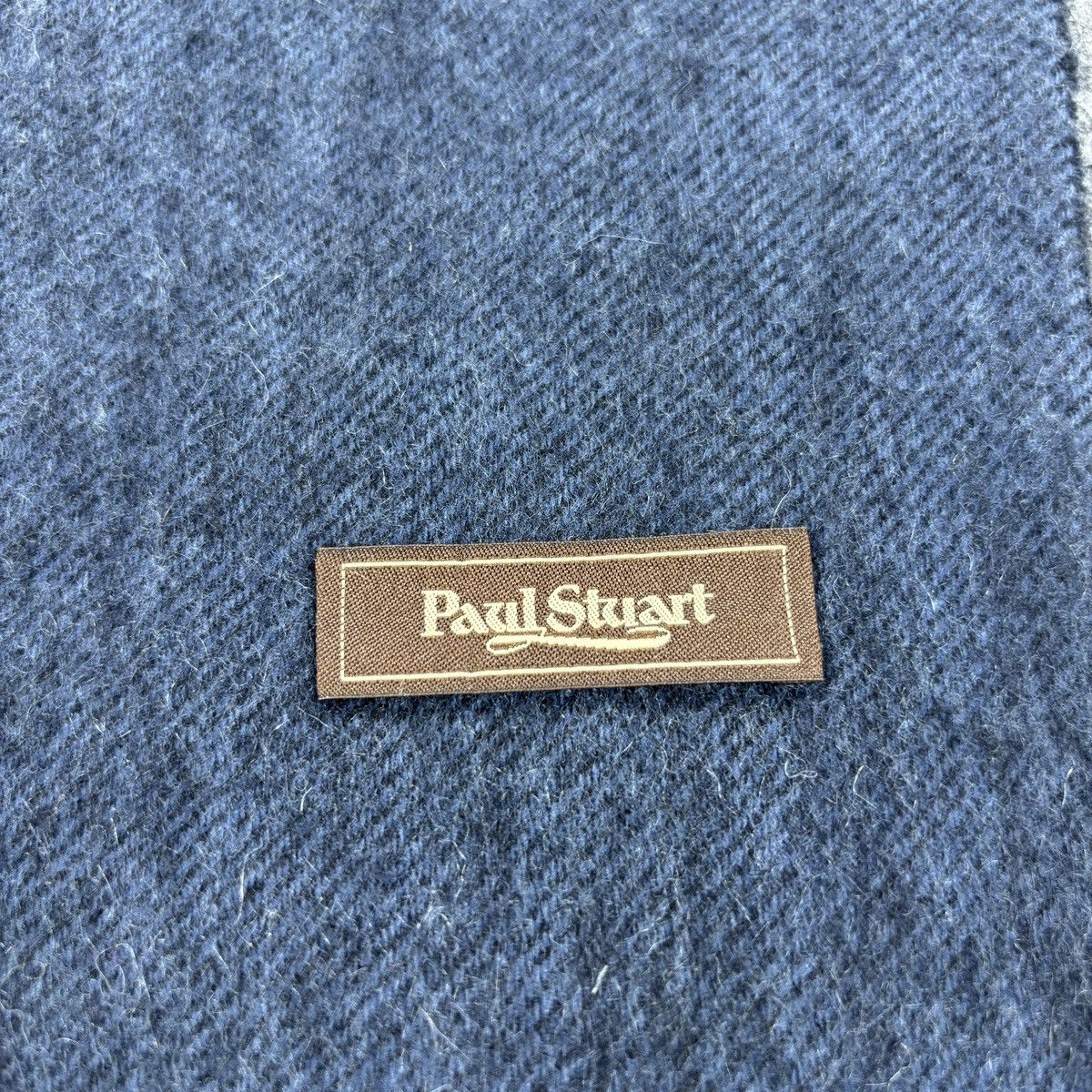 Paul Stuart × Vintage Paul Stuart Scarf # D764 # Muffler # Neckwear Size ONE SIZE - 2 Thumbnail