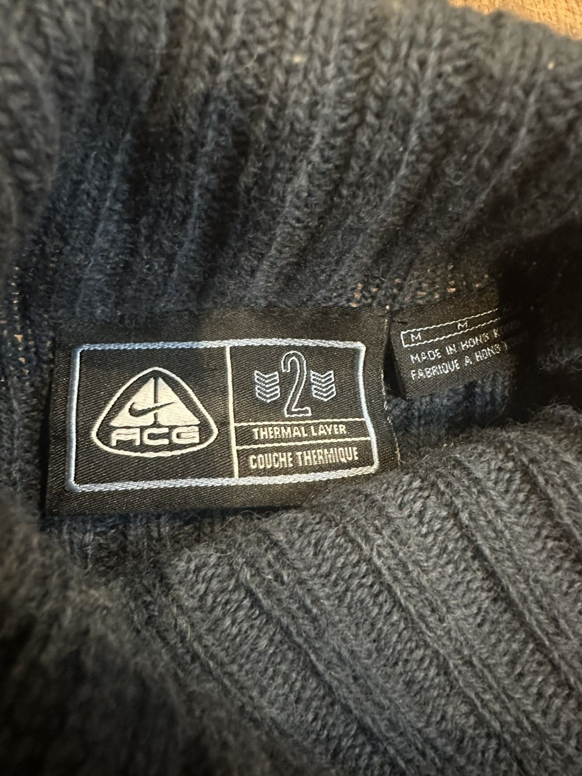Nike ACG RARE Vintage Nike ACG 100% Wool Base Layer 2 Sweater Top Size US M / EU 48-50 / 2 - 5 Thumbnail
