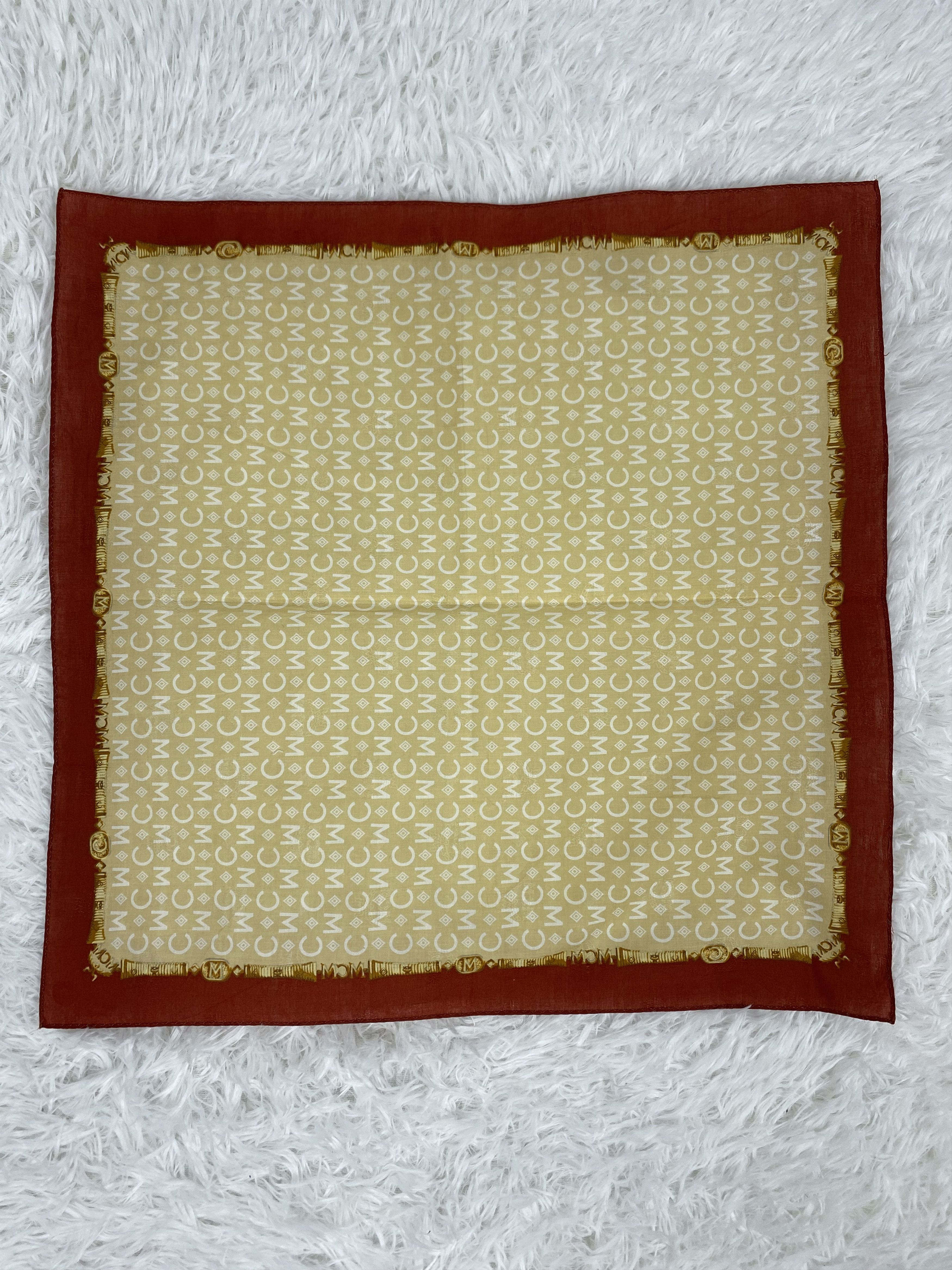 MCM Vintage MCM Handkerchief Neckerchief PH0265 Size ONE SIZE - 4 Thumbnail
