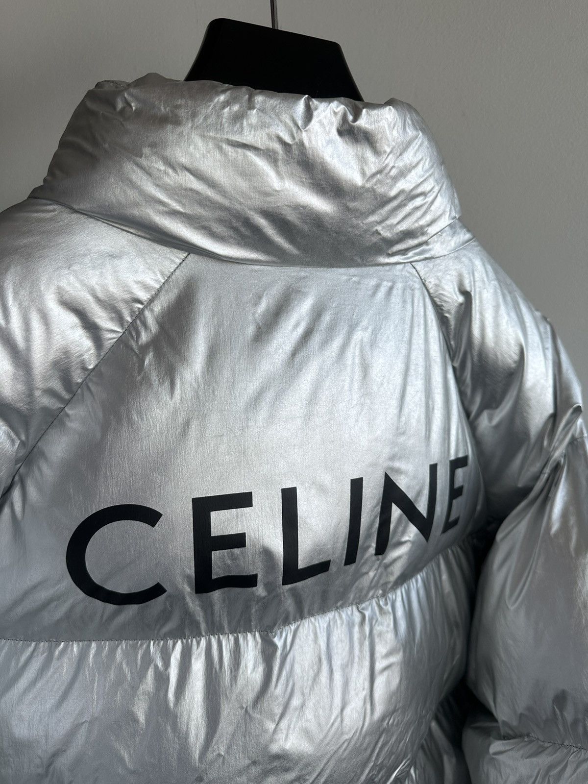 Celine × Hedi Slimane $4,500 Runway Celine Hedi Slimane Coat Goose Down Size US XXL / EU 58 / 5 - 17 Thumbnail