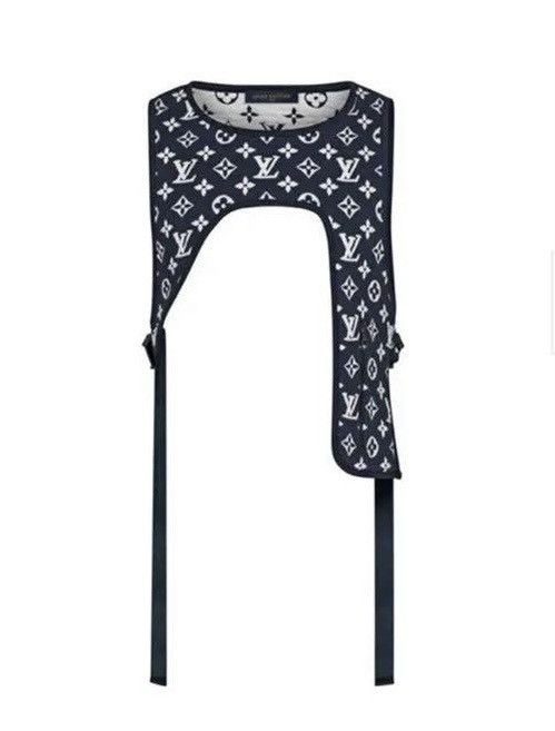 Louis Vuitton Louis Vuitton navy monogram mid-layer vest M Size US M / EU 48-50 / 2 - 1 Thumbnail