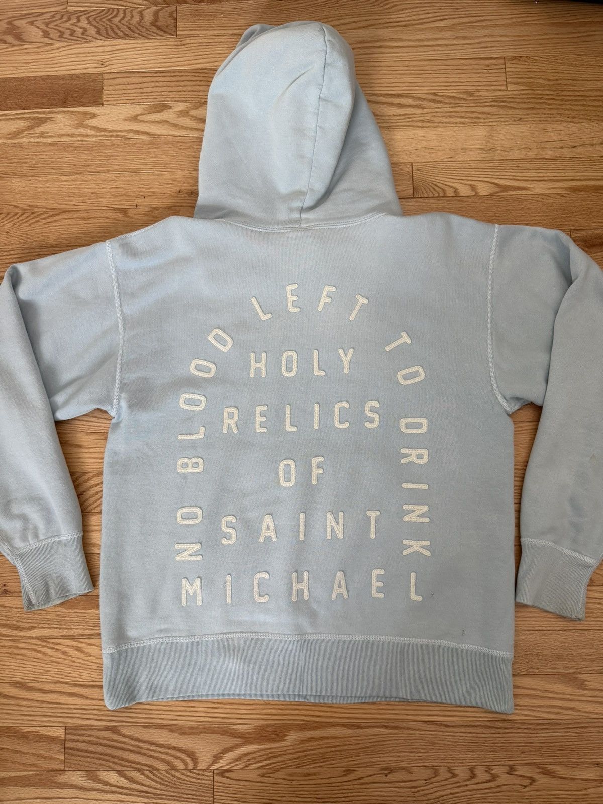 Saint Michael SAINT MICHAEL FELT HOODIE Size US L / EU 52-54 / 3 - 5 Thumbnail