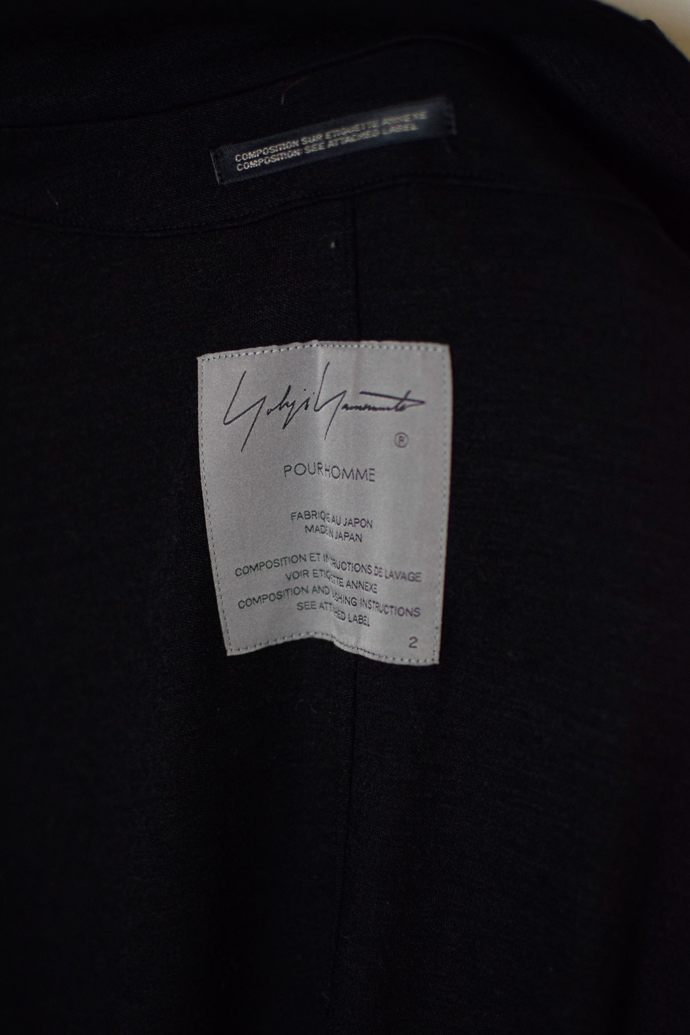 Yohji Yamamoto YYPH AW21 Wool Cape Coat - HX-C05-102 Size US L / EU 52-54 / 3 - 12 Thumbnail