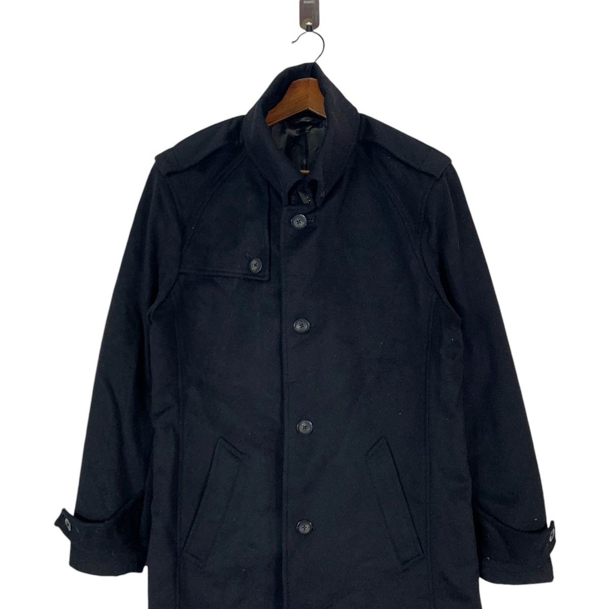 Tete Homme VINTAGE TETE HOMME ISSEY MIYAKE WOOL OVERCOAT Size US M / EU 48-50 / 2 - 4 Thumbnail