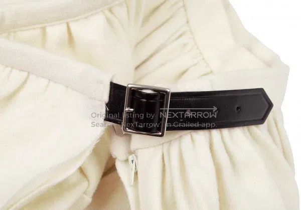 Comme des Garcons Comme Des Garcons size S Beige Retro Deformed Skirt Size 23" - 7 Thumbnail