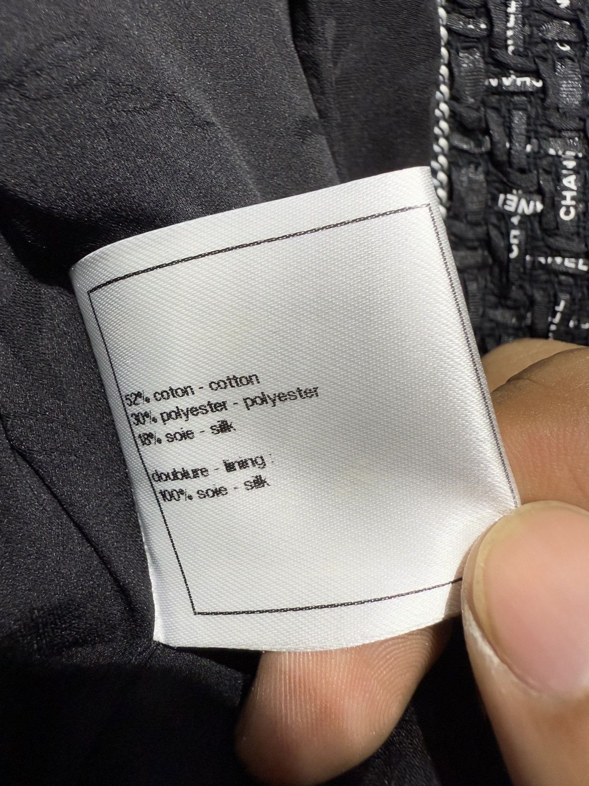 Chanel Chanel 13C - All Over Logo - Ribbon Tweed Jacket Size XS / US 0-2 / IT 36-38 - 10 Thumbnail